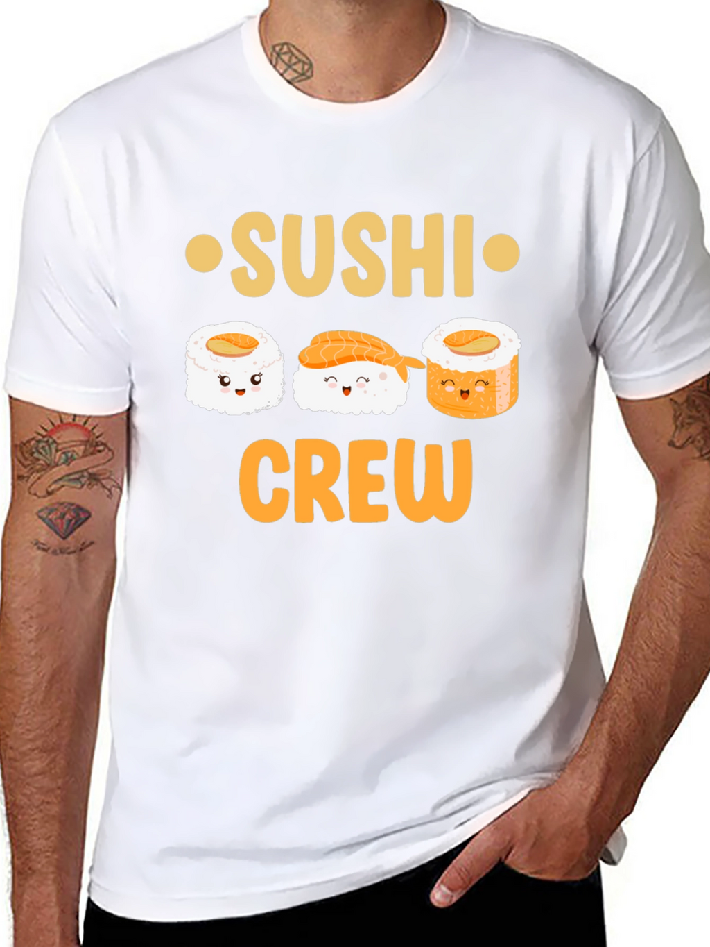 Sushi Crew T-Shirt - Cute Graphic Tee