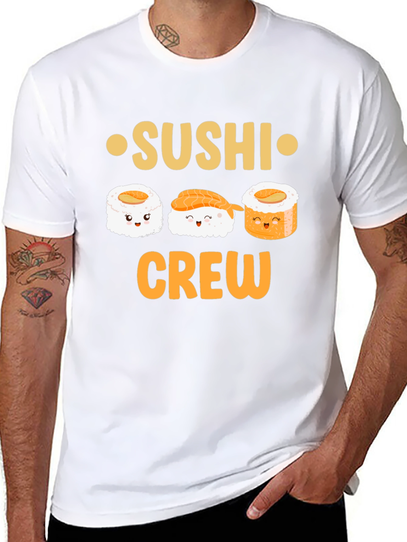 Sushi Crew T-Shirt - Cute Graphic Tee