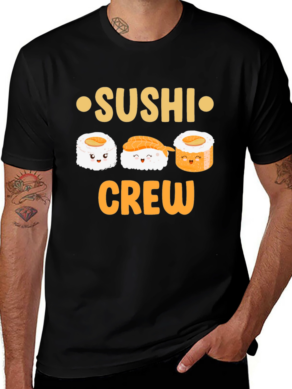 Sushi Crew T-Shirt - Cute Graphic Tee