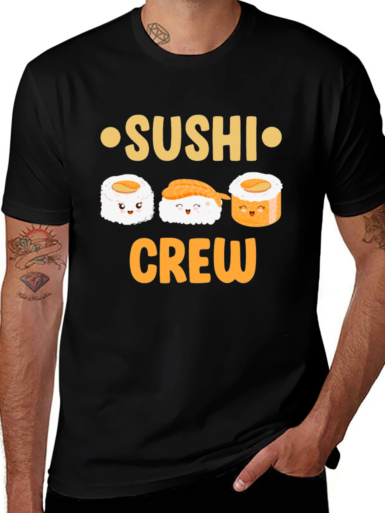 Sushi Crew T-Shirt - Cute Graphic Tee