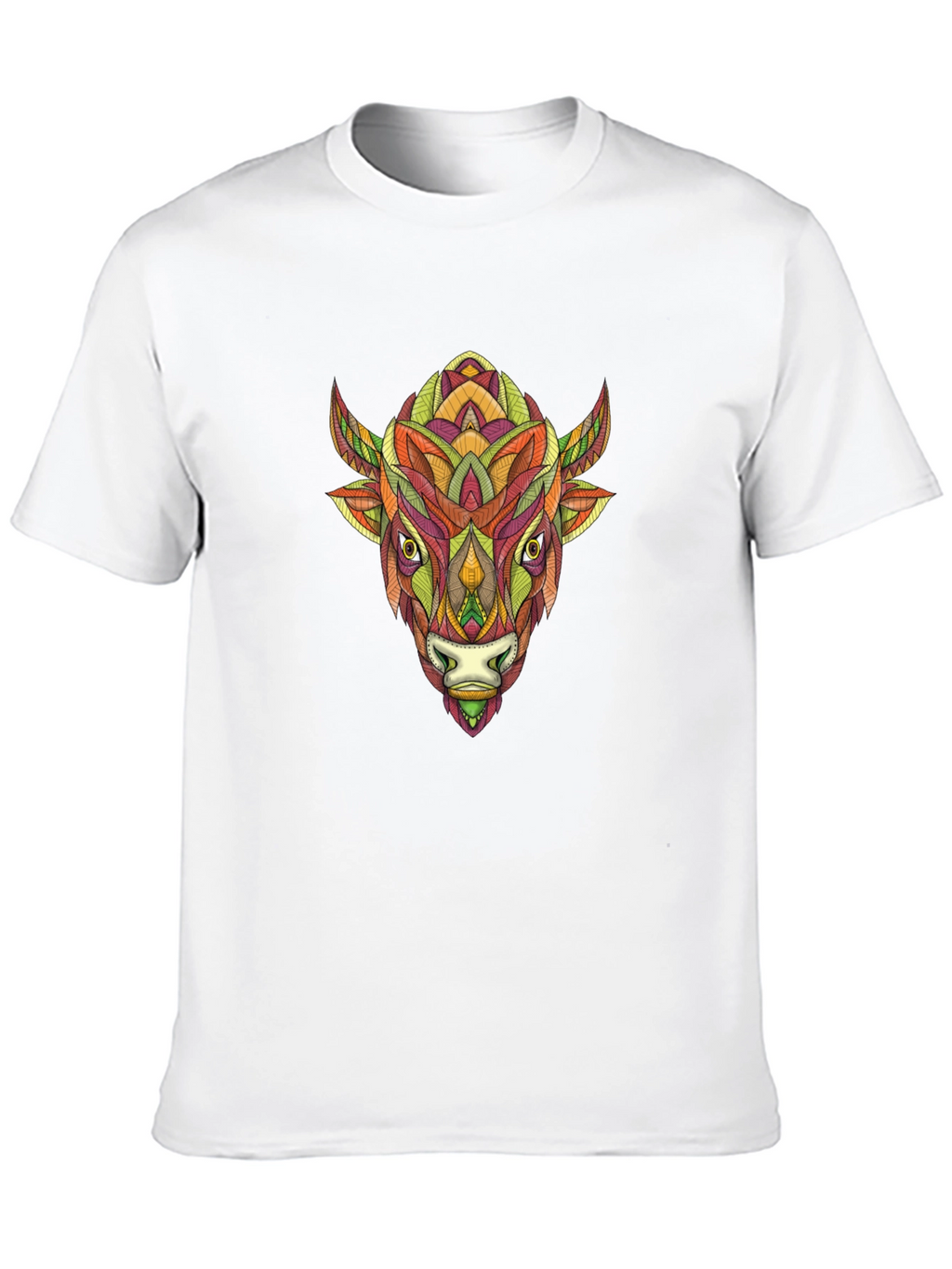 Bison Art Tee - Mens Graphic T-Shirt