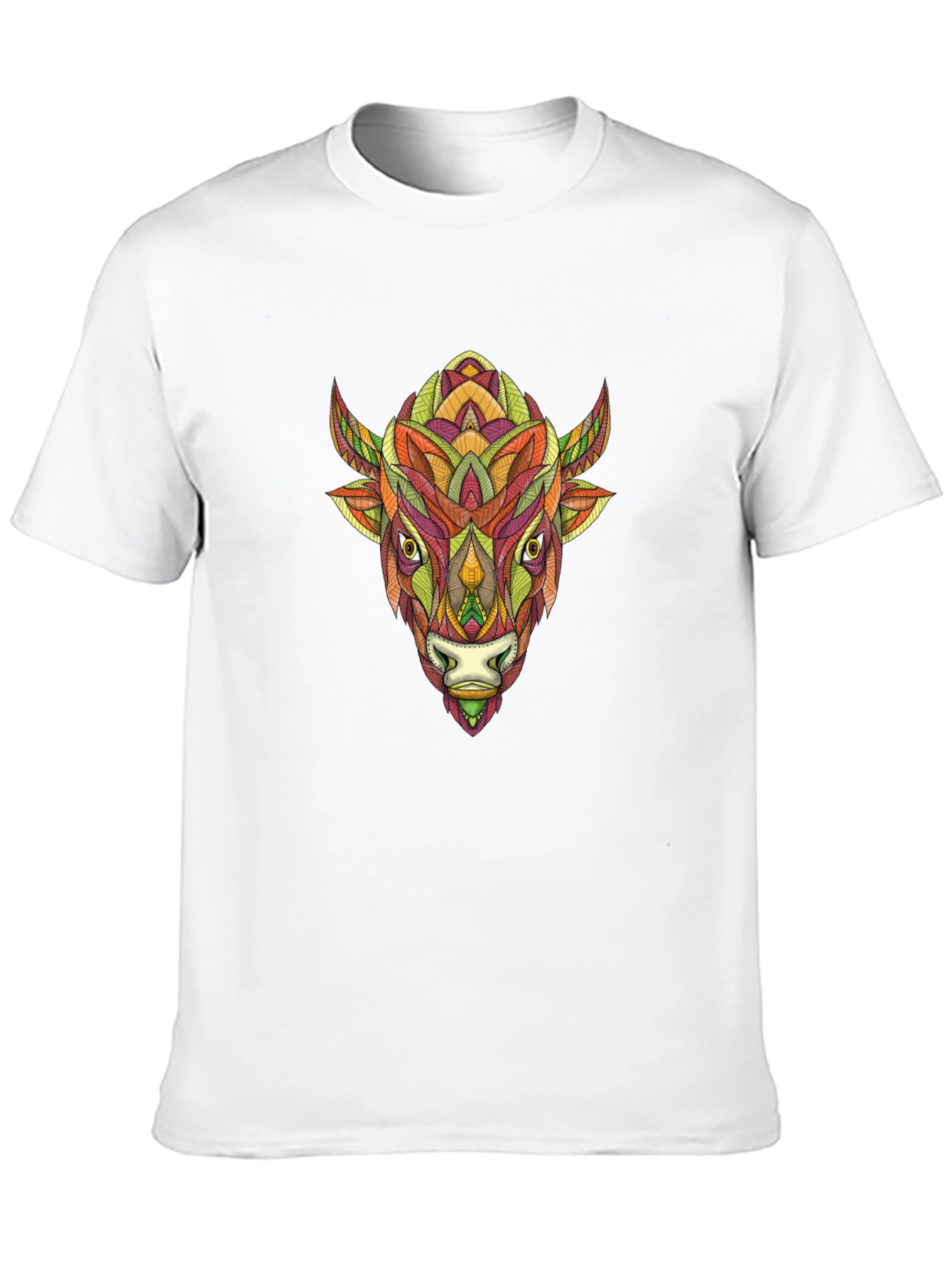 Bison Art Tee - Mens Graphic T-Shirt