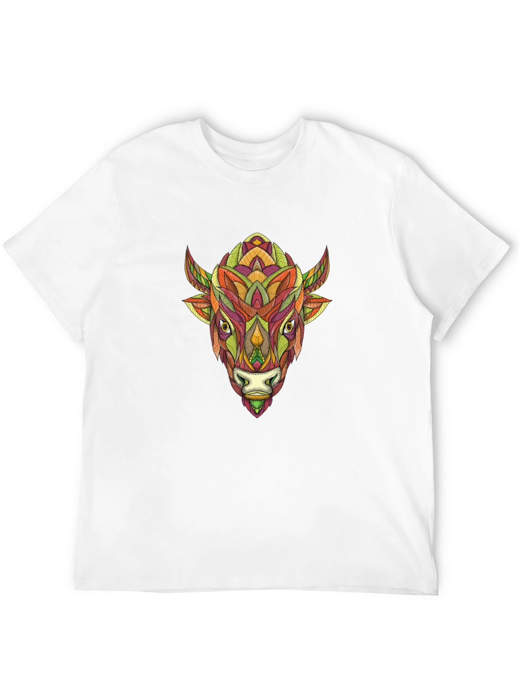 Bison Art Tee - Mens Graphic T-Shirt