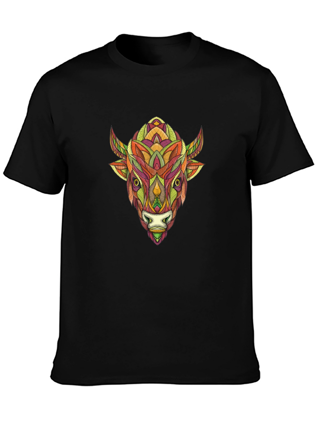 Bison Art Tee - Mens Graphic T-Shirt