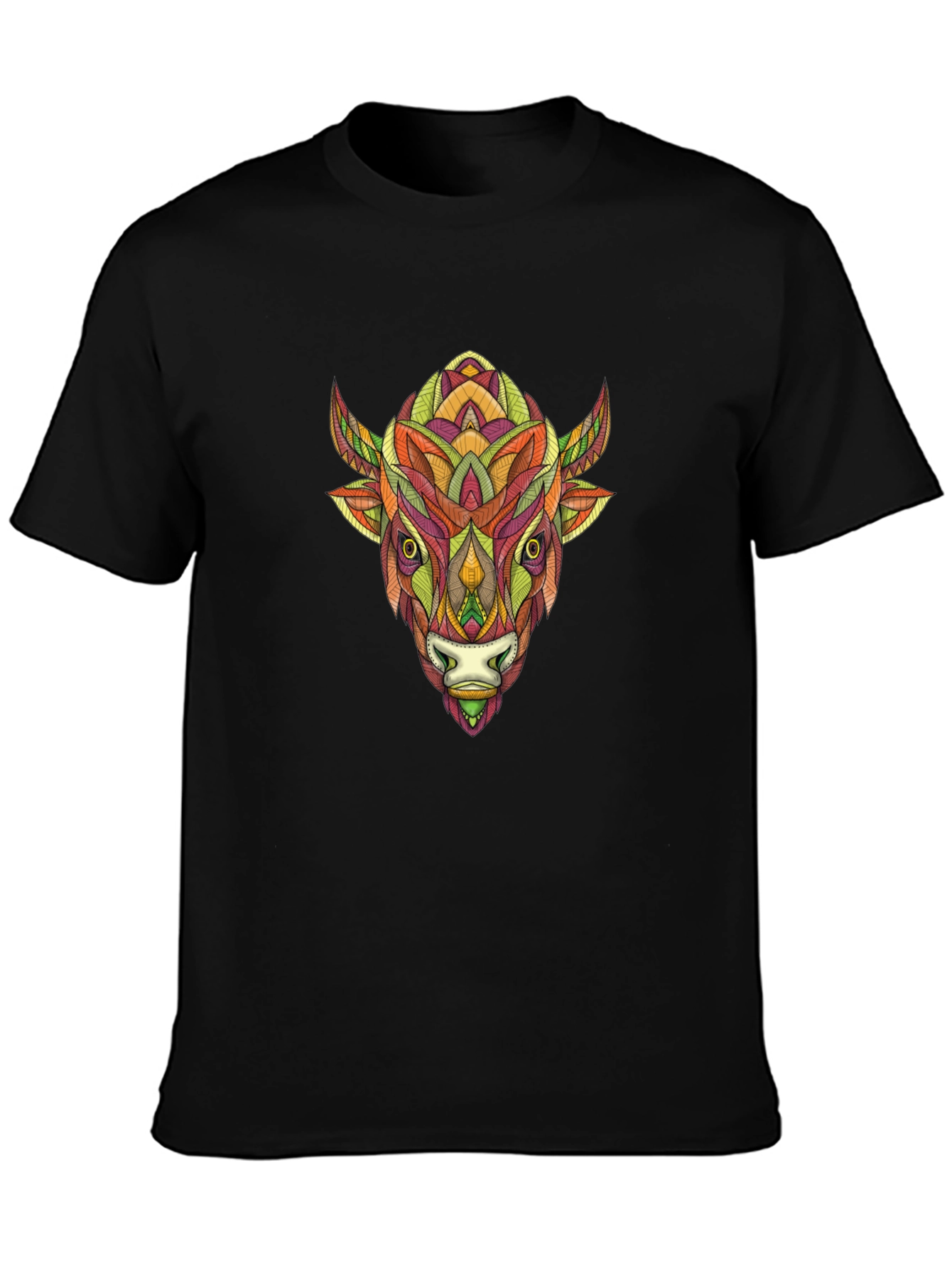 Bison Art Tee - Mens Graphic T-Shirt