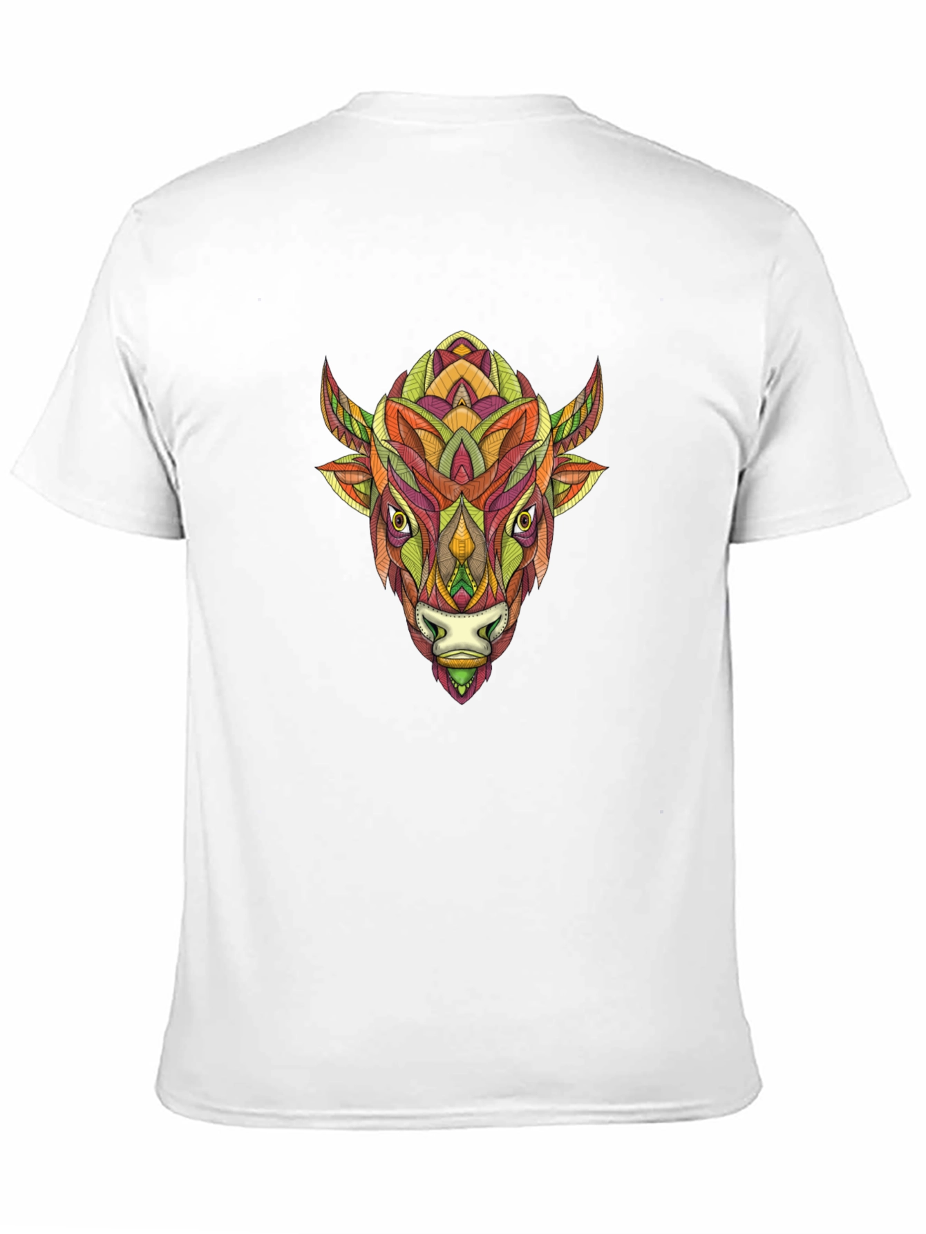 Bison Art Tee - Mens Graphic T-Shirt