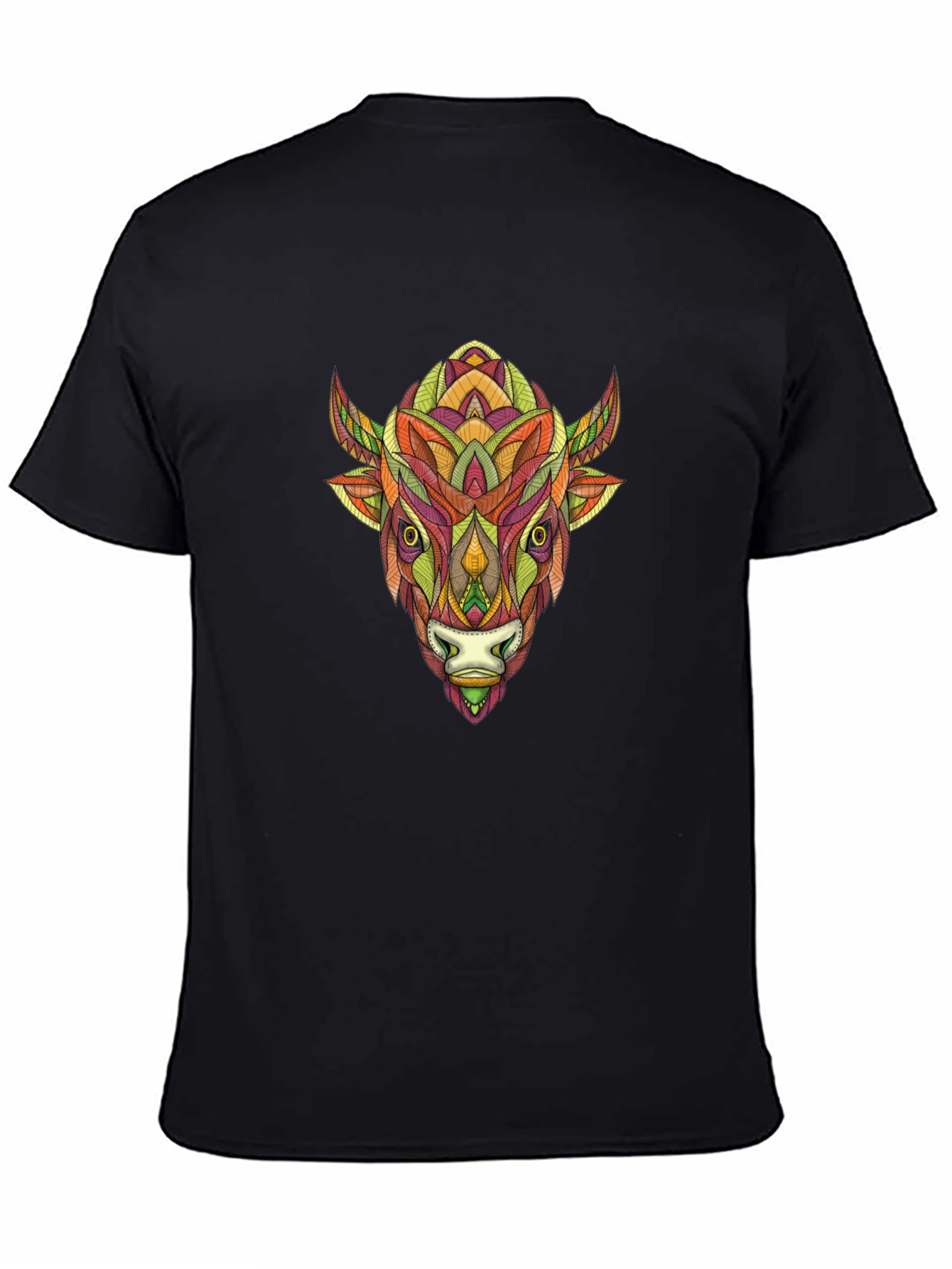 Bison Art Tee - Mens Graphic T-Shirt