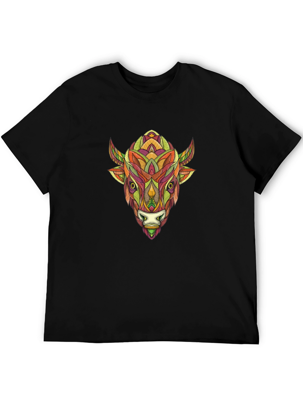 Bison Art Tee - Mens Graphic T-Shirt