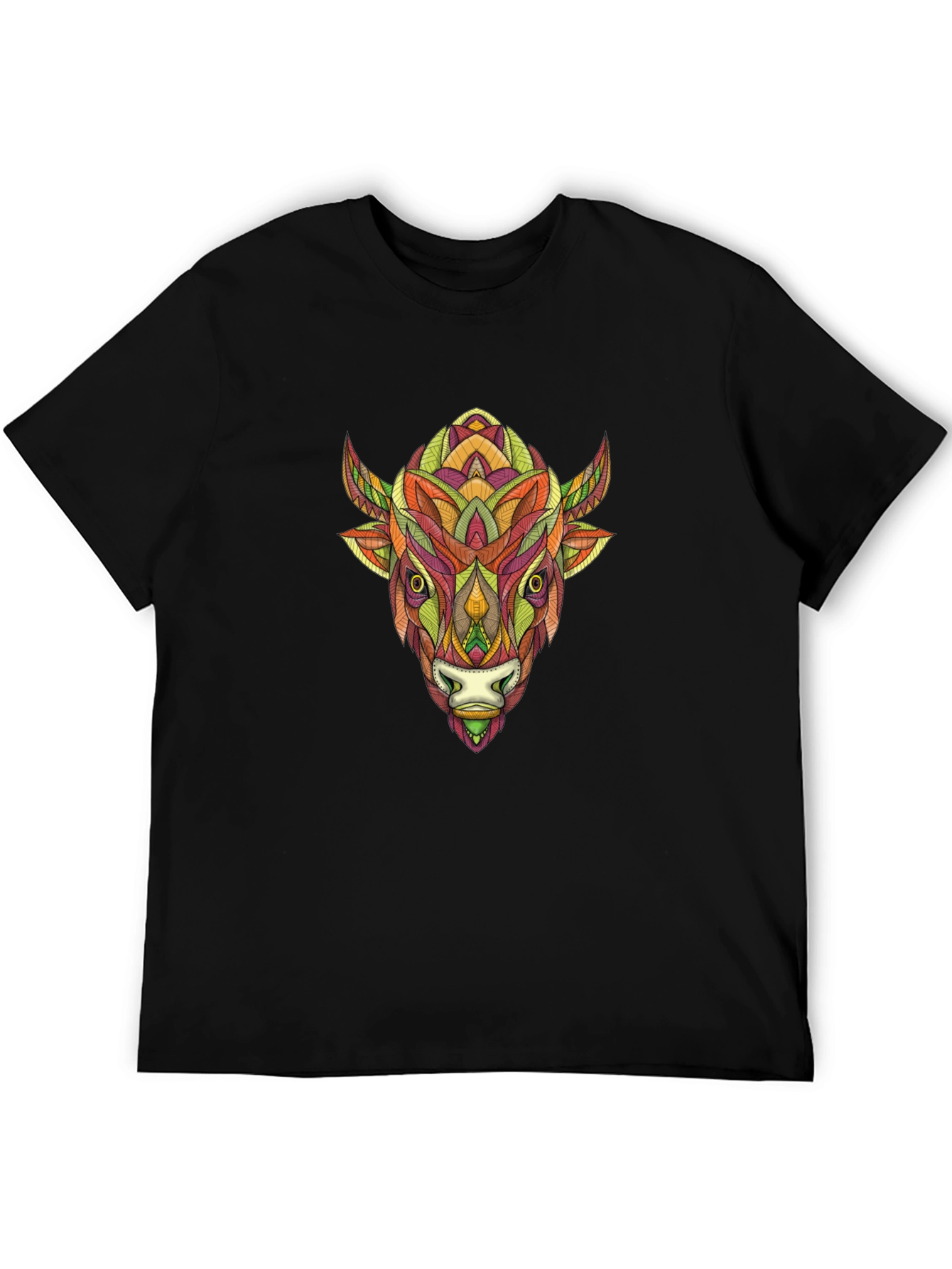 Bison Art Tee - Mens Graphic T-Shirt
