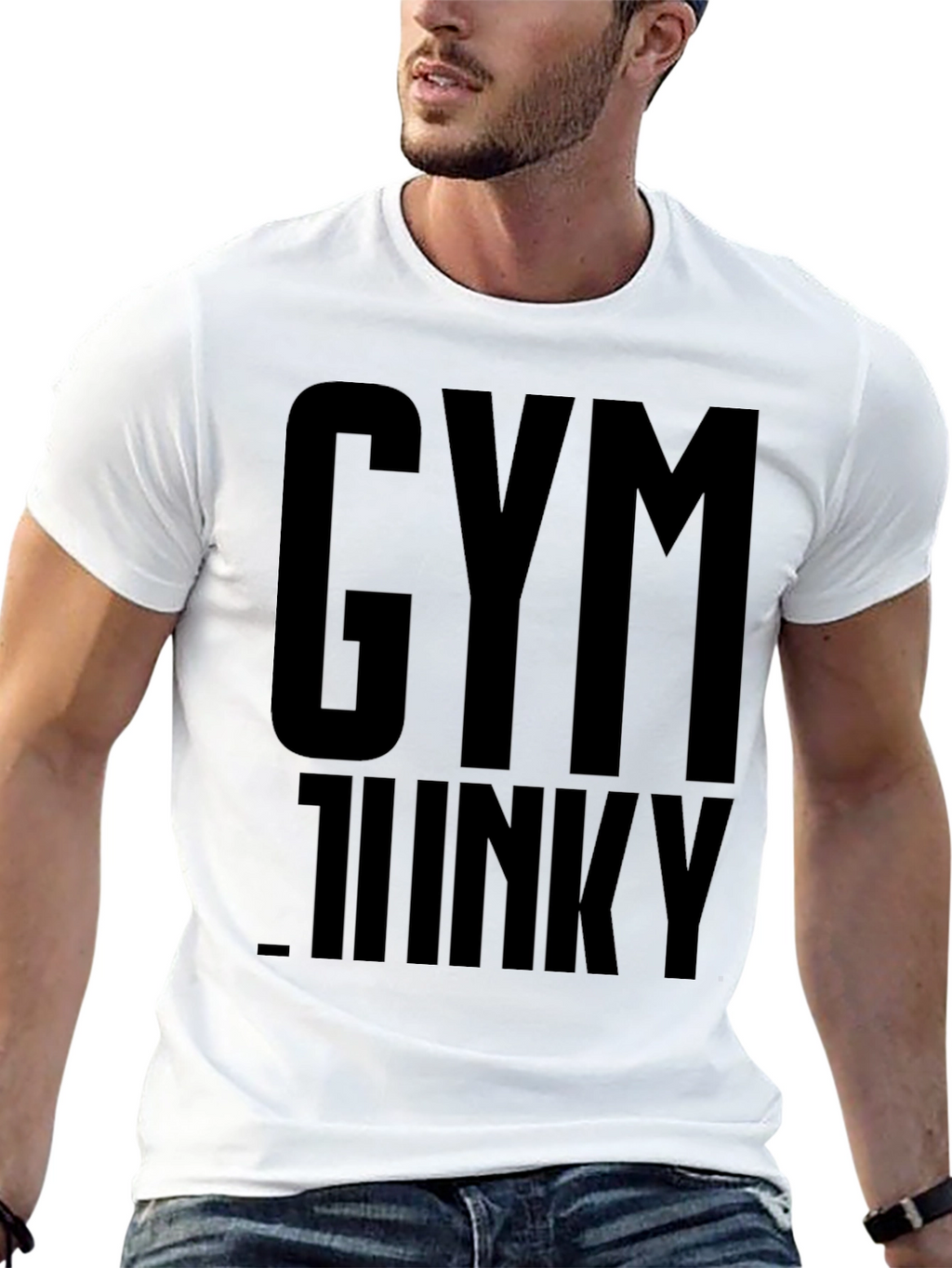 Gym Junky Graphic T-Shirt - Mens Casual Tee
