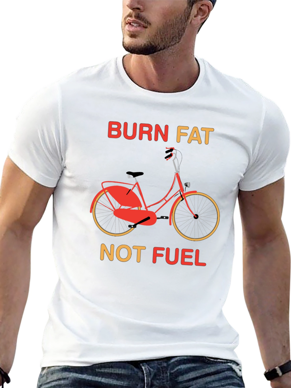 Burn Fat Not Fuel Graphic Tee