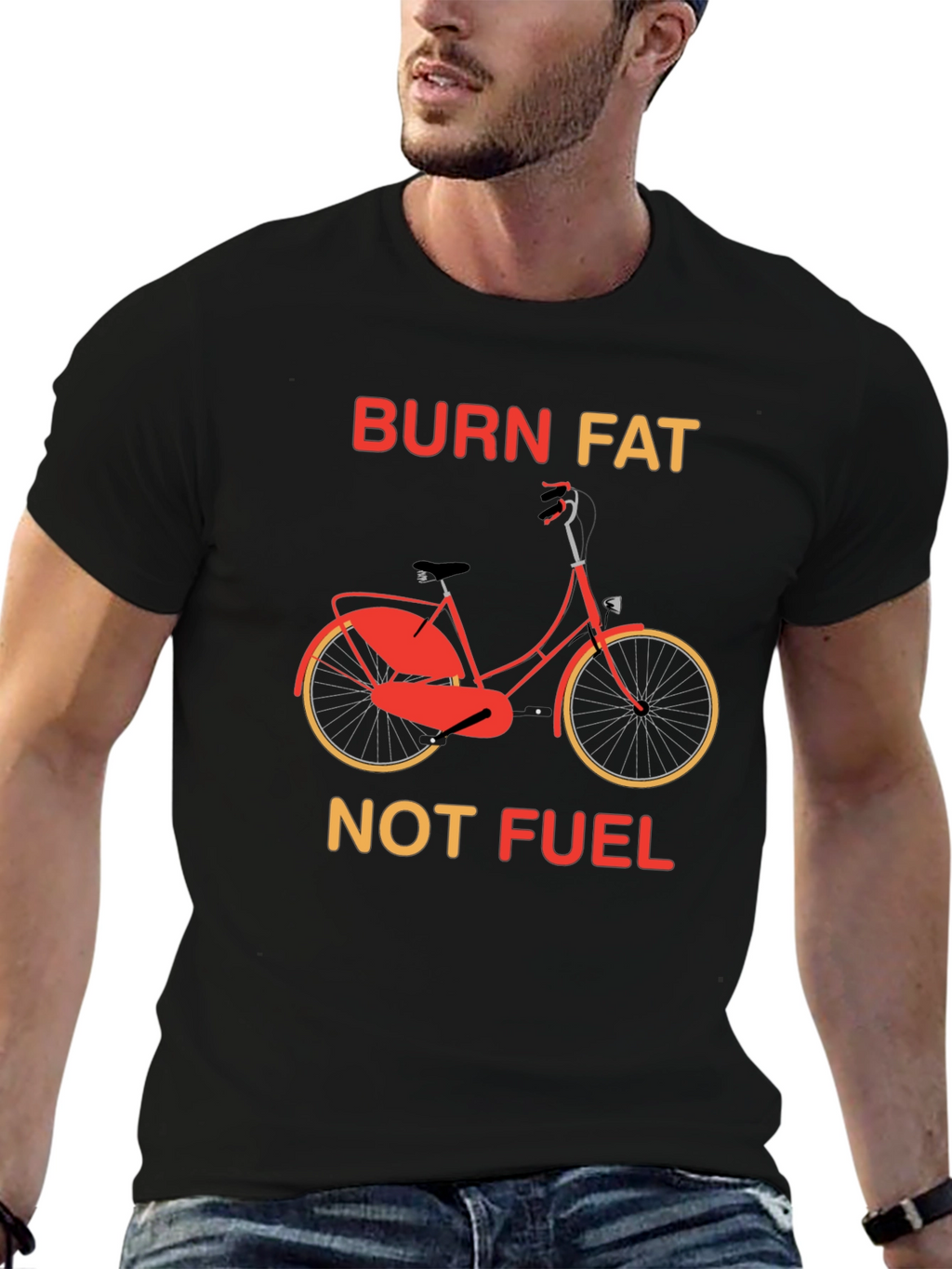 Burn Fat Not Fuel Graphic Tee