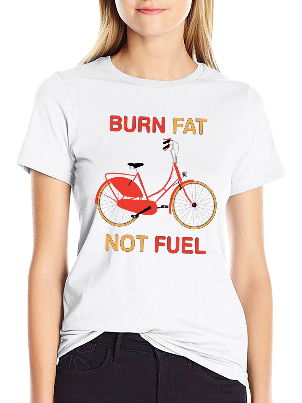 Burn Fat Not Fuel Graphic Tee