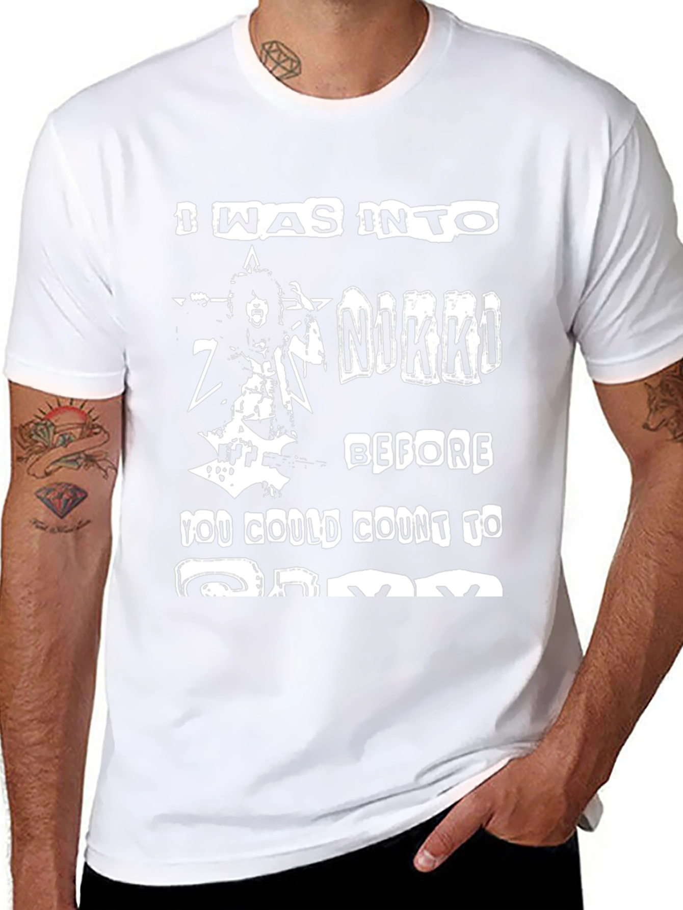 Nikki Sixx T-Shirt - Motley Crue Band Tee