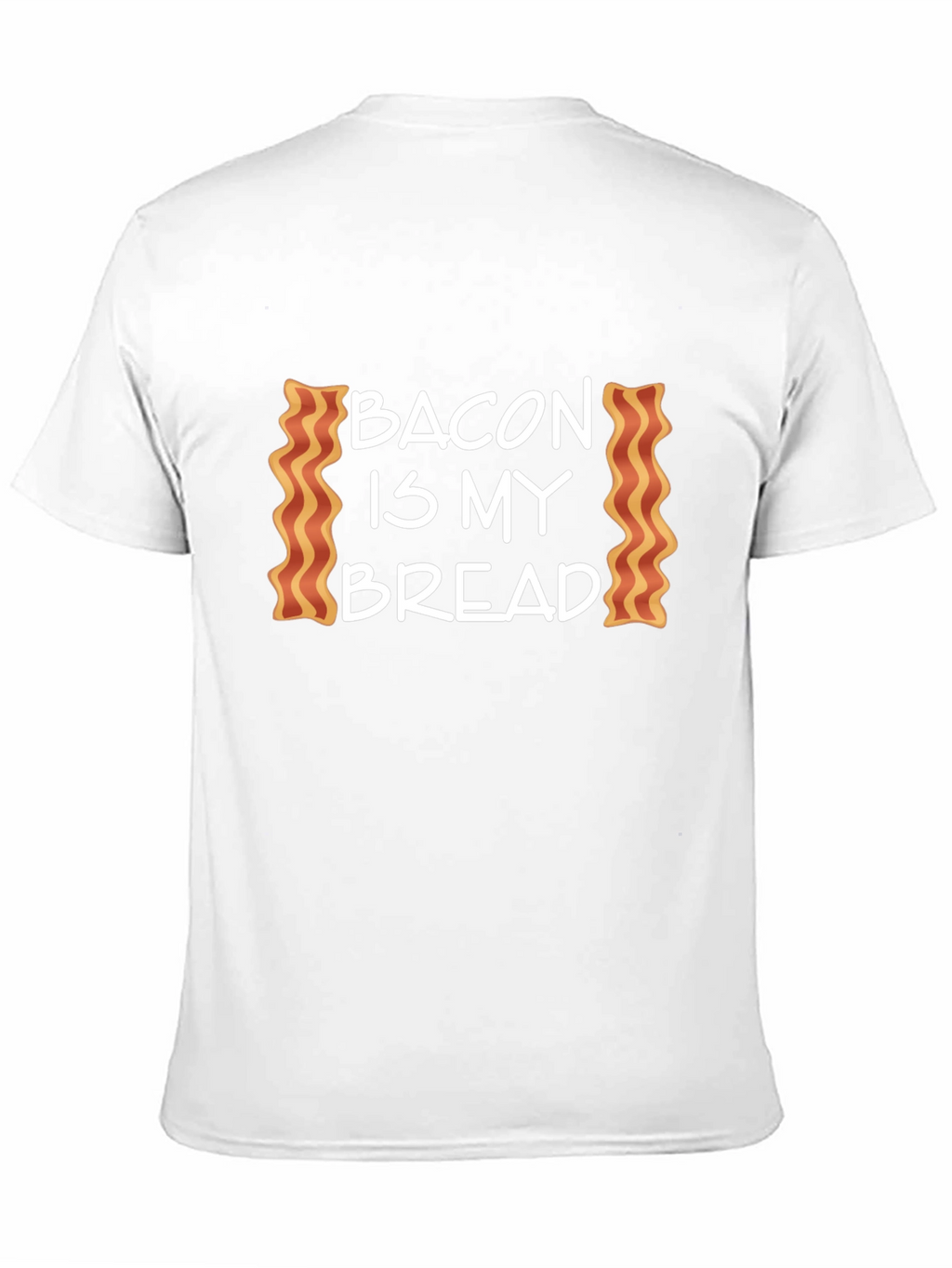 Bacon is My Bread Graphic Tee - Black T-Shirt