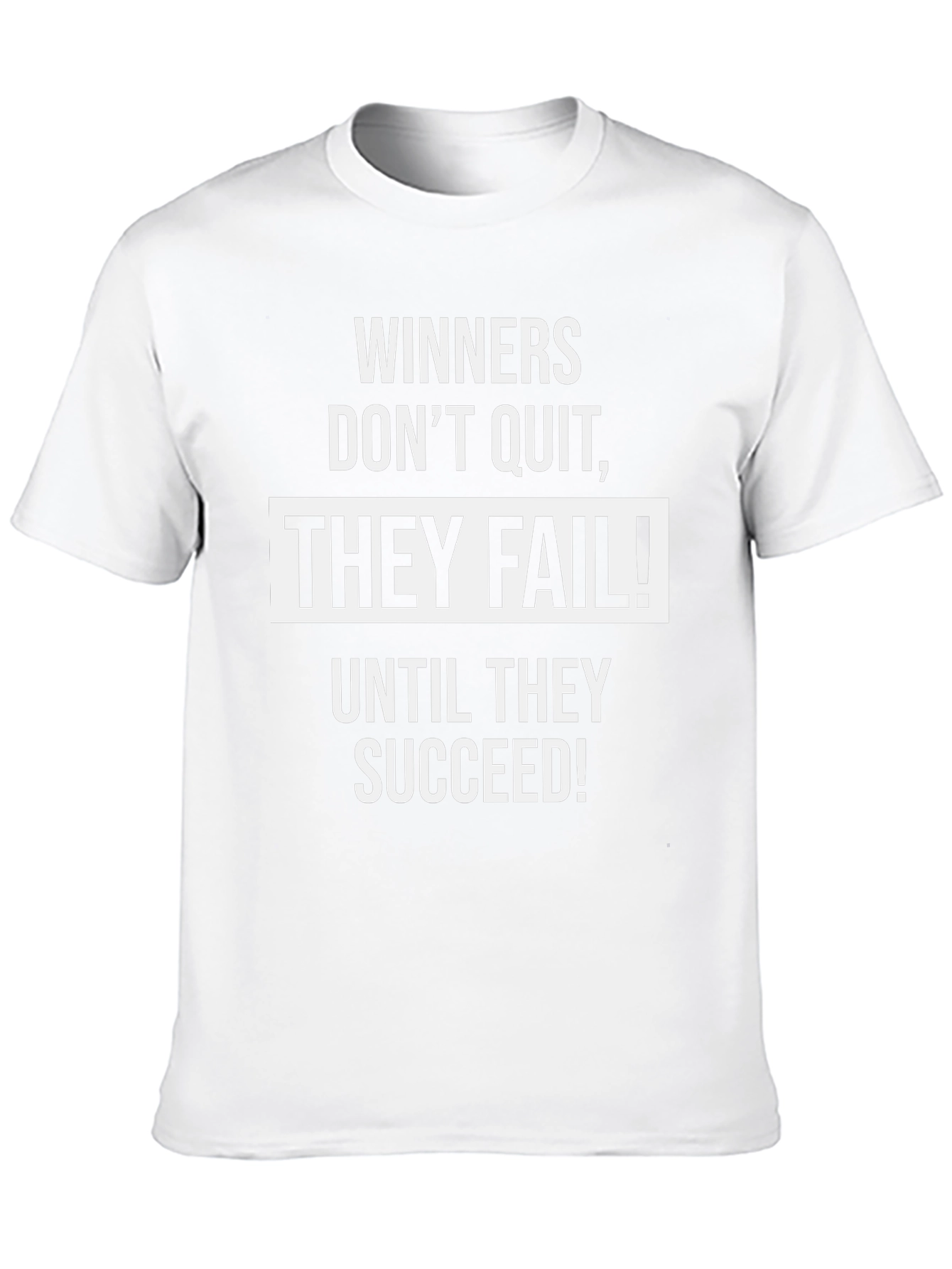 Winners Dont Quit T-Shirt: Motivational & Stylish!