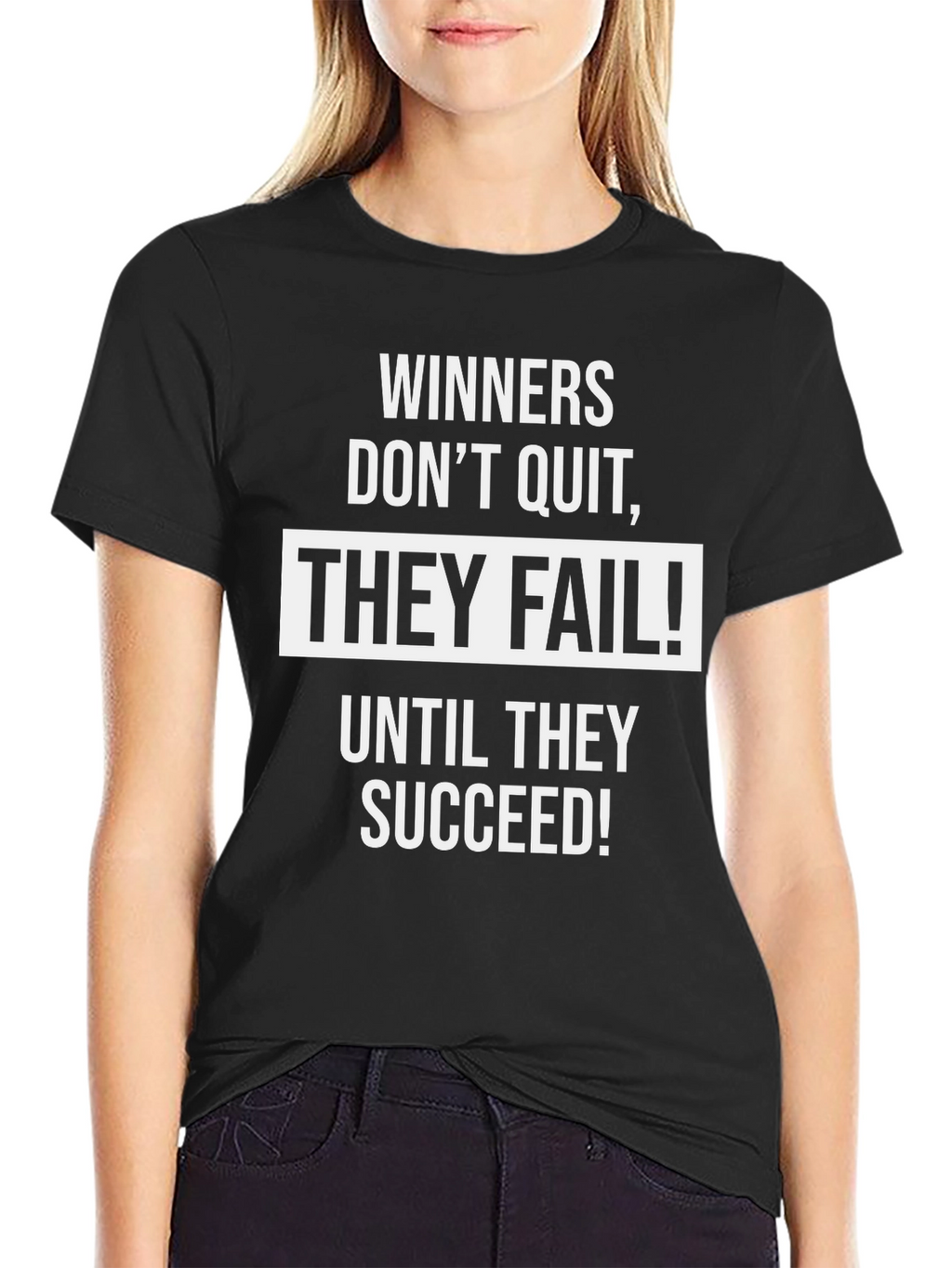Winners Dont Quit T-Shirt: Motivational & Stylish!