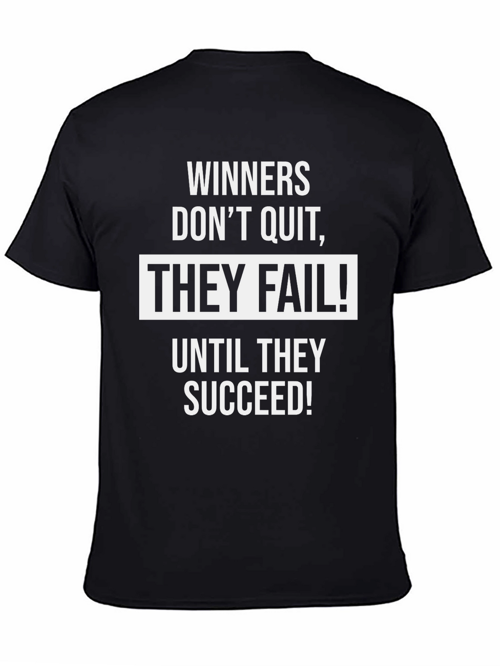 Winners Dont Quit T-Shirt: Motivational & Stylish!