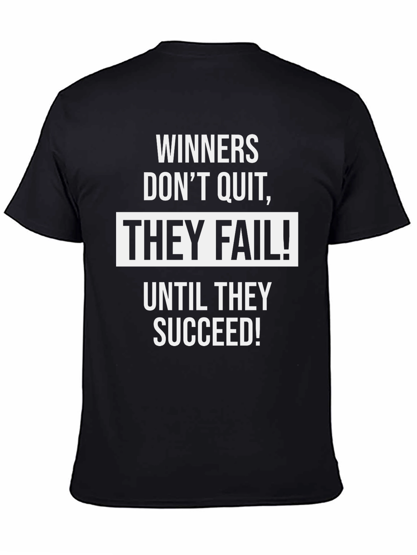 Winners Dont Quit T-Shirt: Motivational & Stylish!