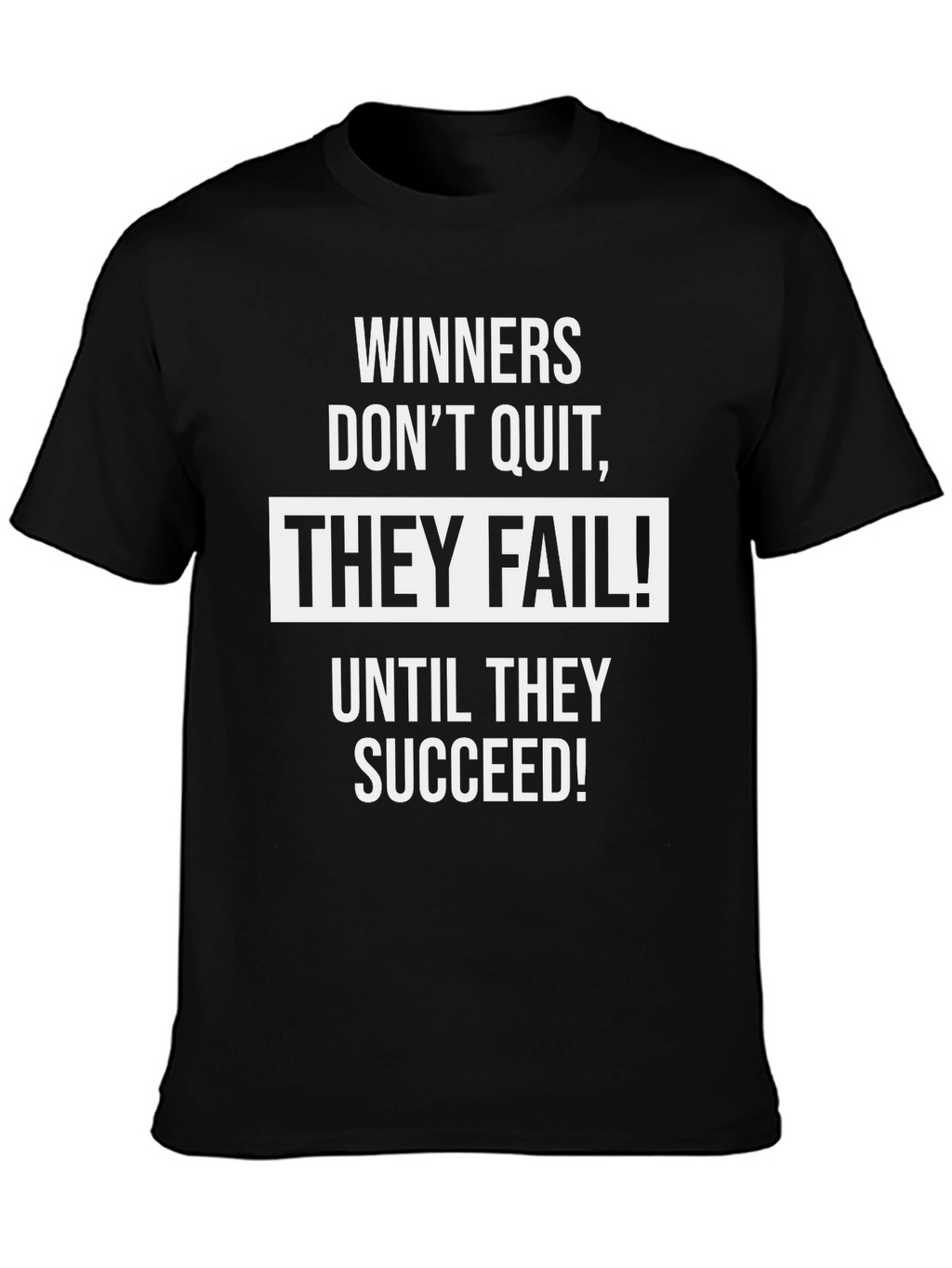 Winners Dont Quit T-Shirt: Motivational & Stylish!