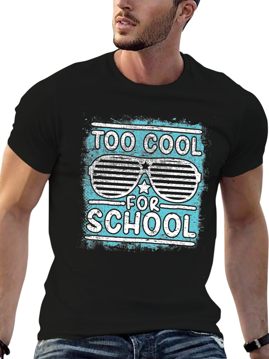 Too Cool For School Graphic T-Shirt