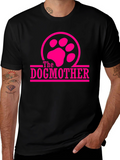 Dogmother T-Shirt - Paw Print Design