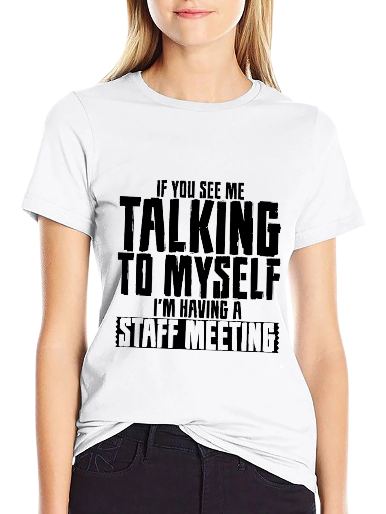 Staff Meeting T-Shirt: Funny Graphic Tee