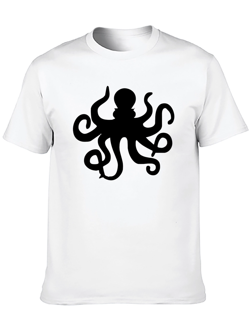 Black Octopus Graphic T-Shirt