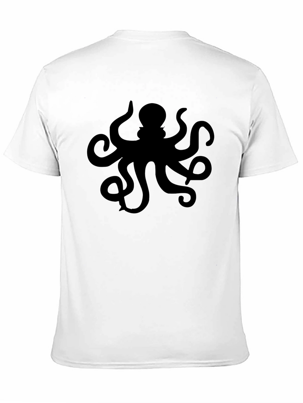 Black Octopus Graphic T-Shirt