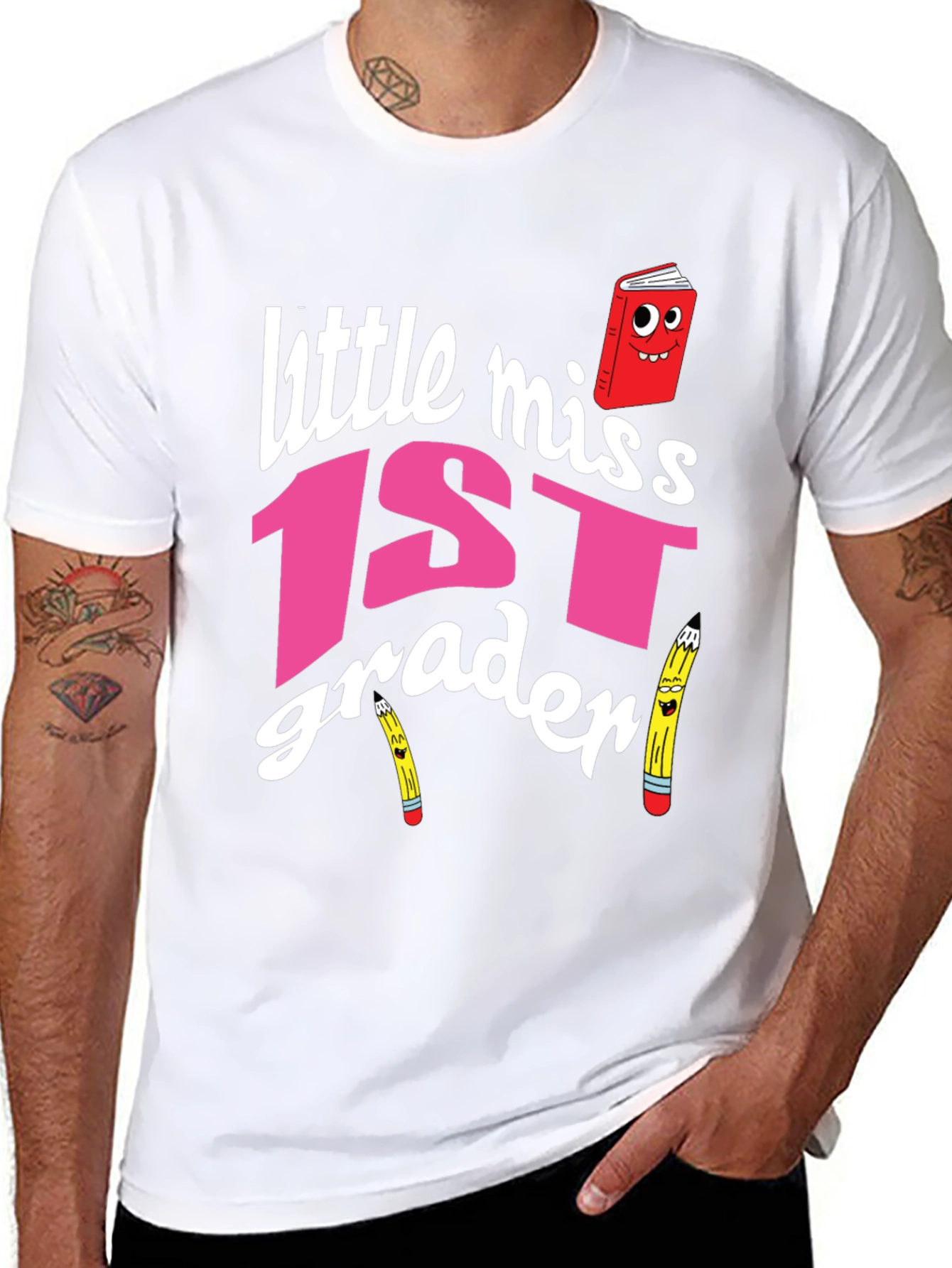Little Miss 1st Grader Back to School T-Shirt