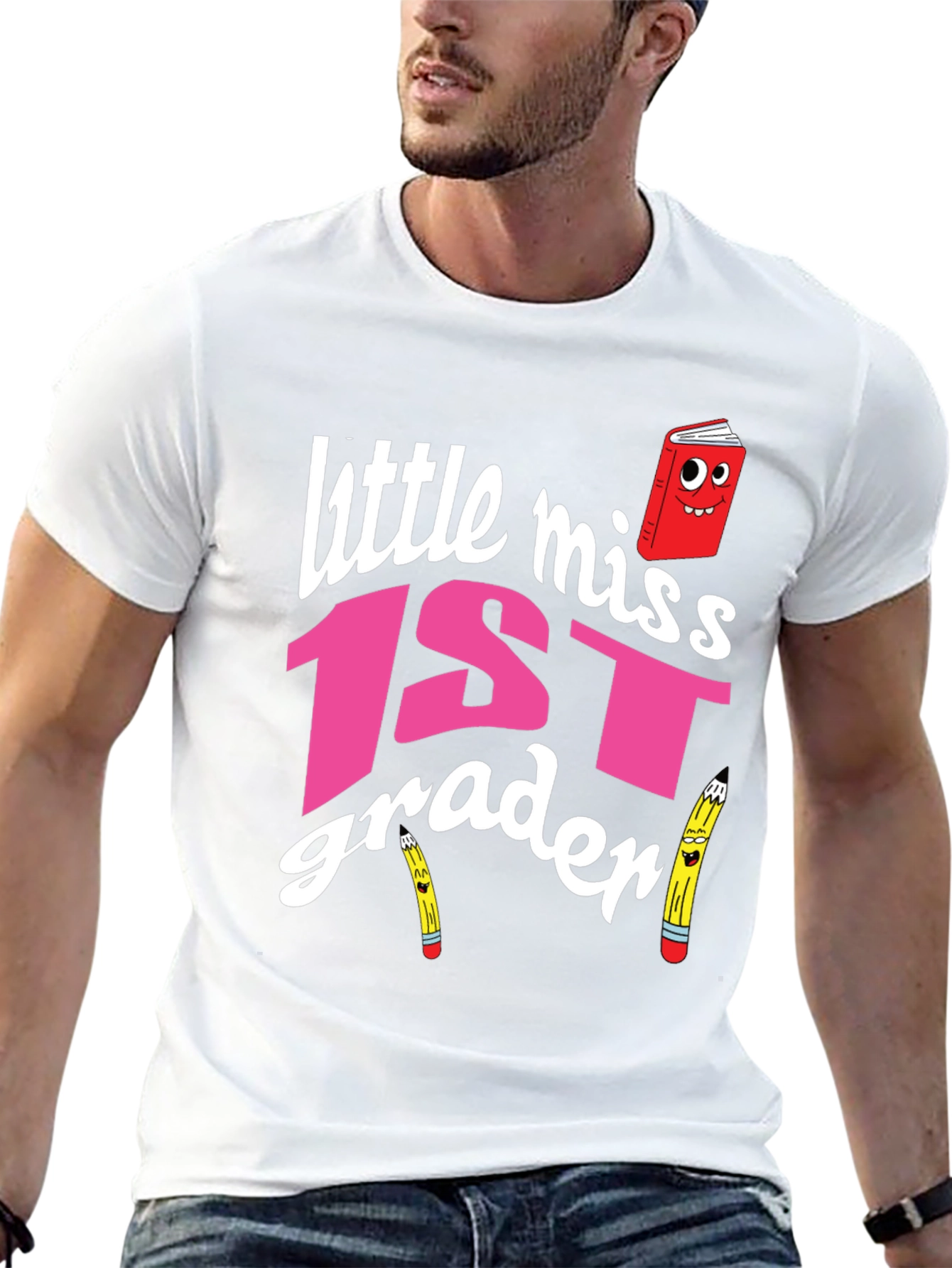 Little Miss 1st Grader Back to School T-Shirt