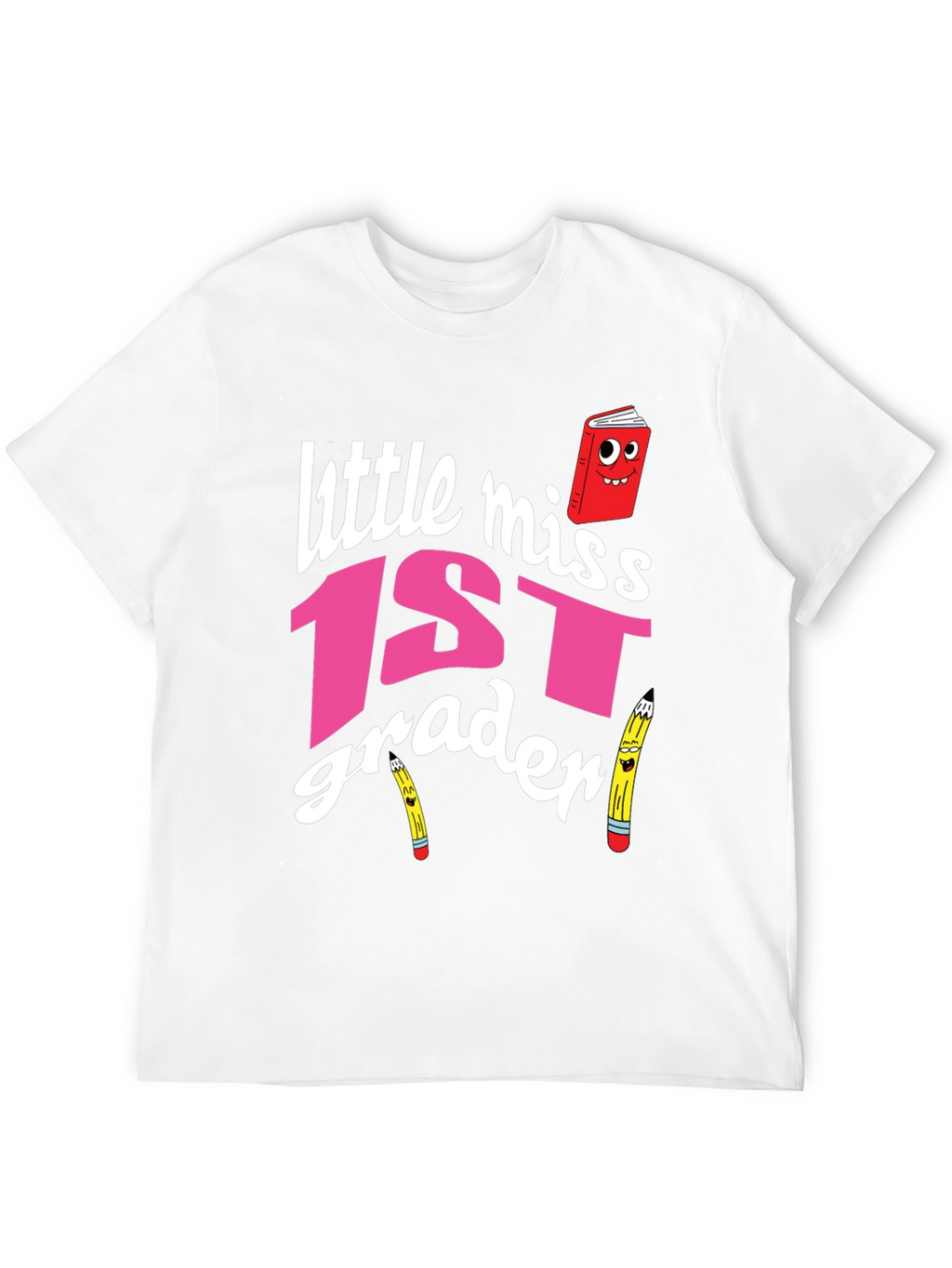 Little Miss 1st Grader Back to School T-Shirt