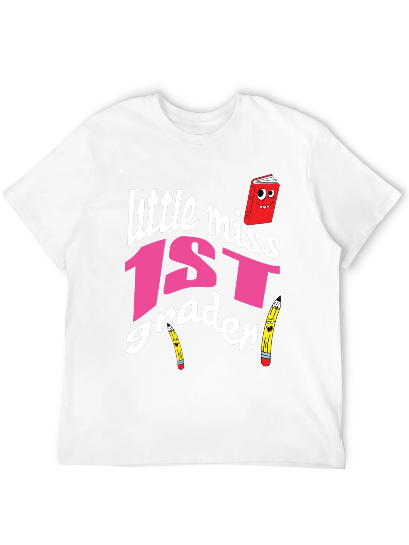 Little Miss 1st Grader Back to School T-Shirt