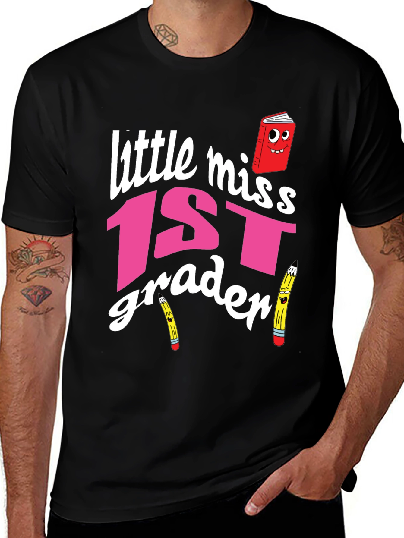 Little Miss 1st Grader Back to School T-Shirt