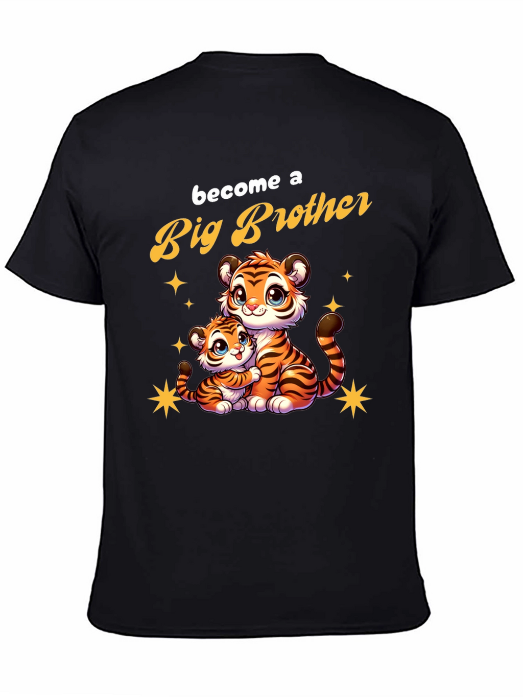 Big Brother Tiger T-Shirt: New Baby Gift!