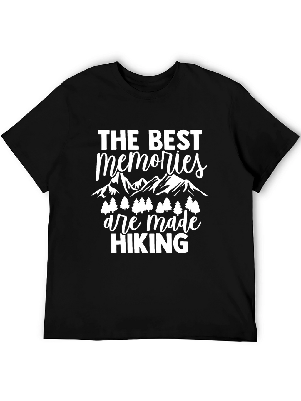 Hiking Memories Black T-Shirt