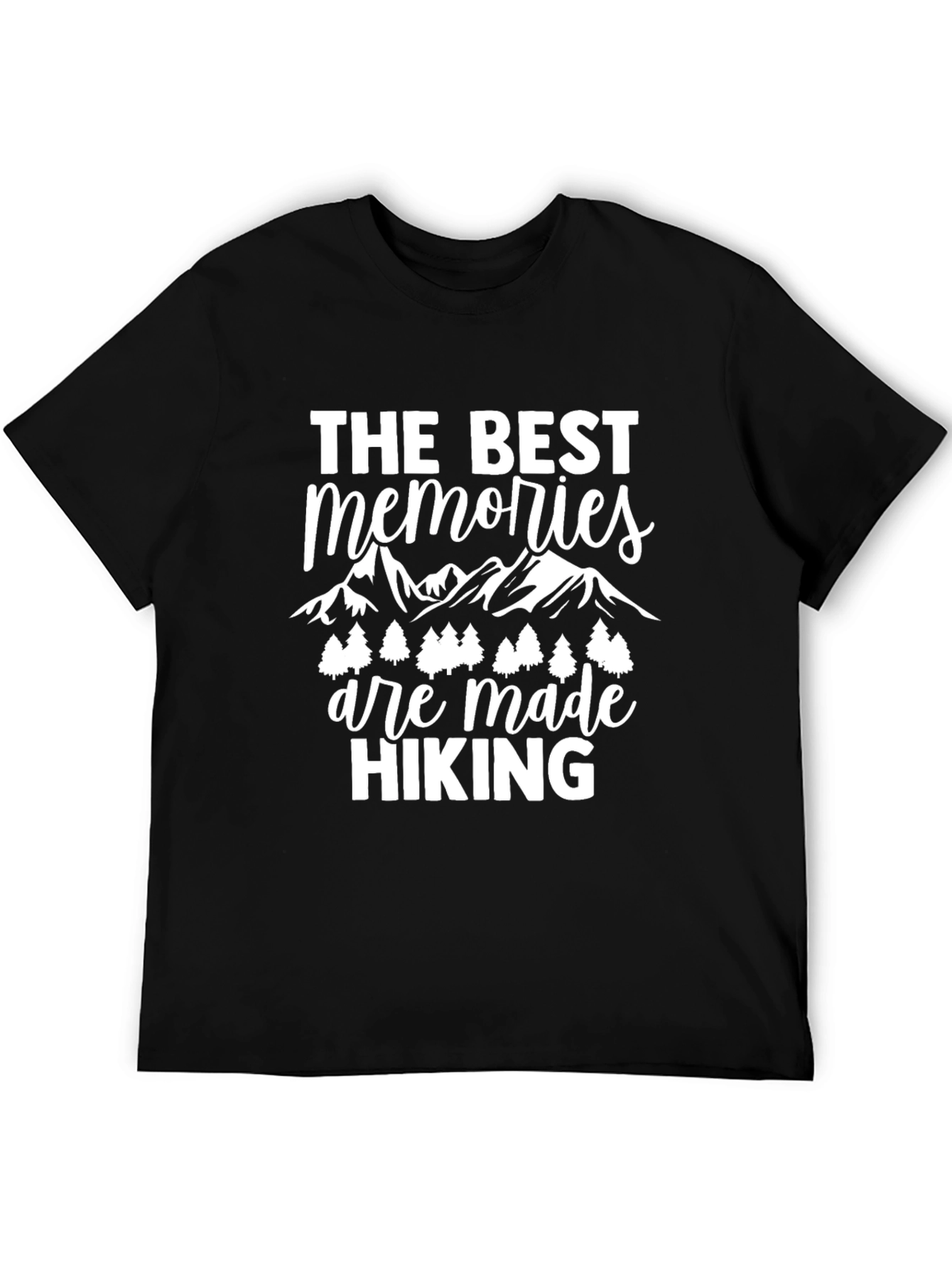 Hiking Memories Black T-Shirt