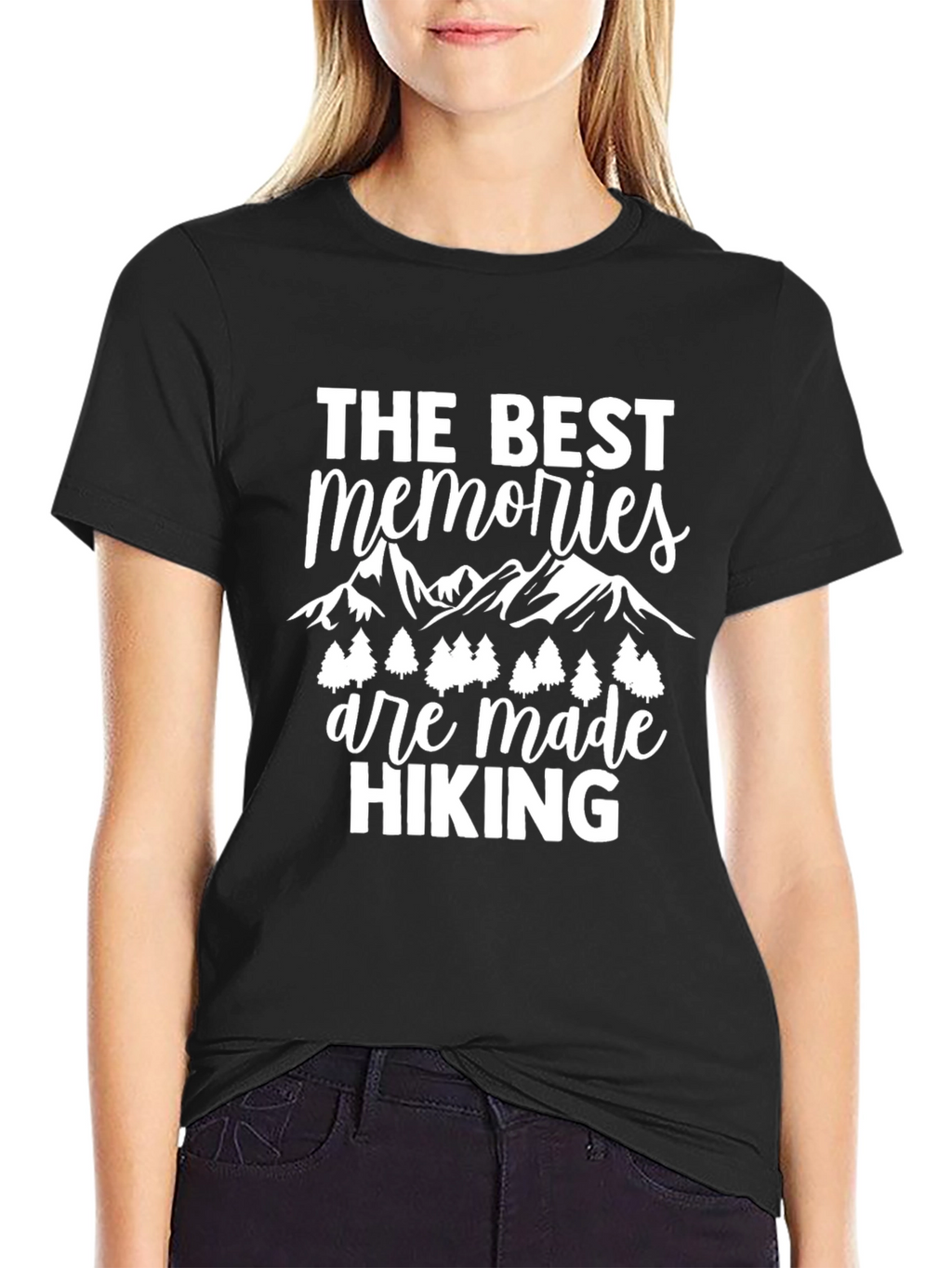 Hiking Memories Black T-Shirt