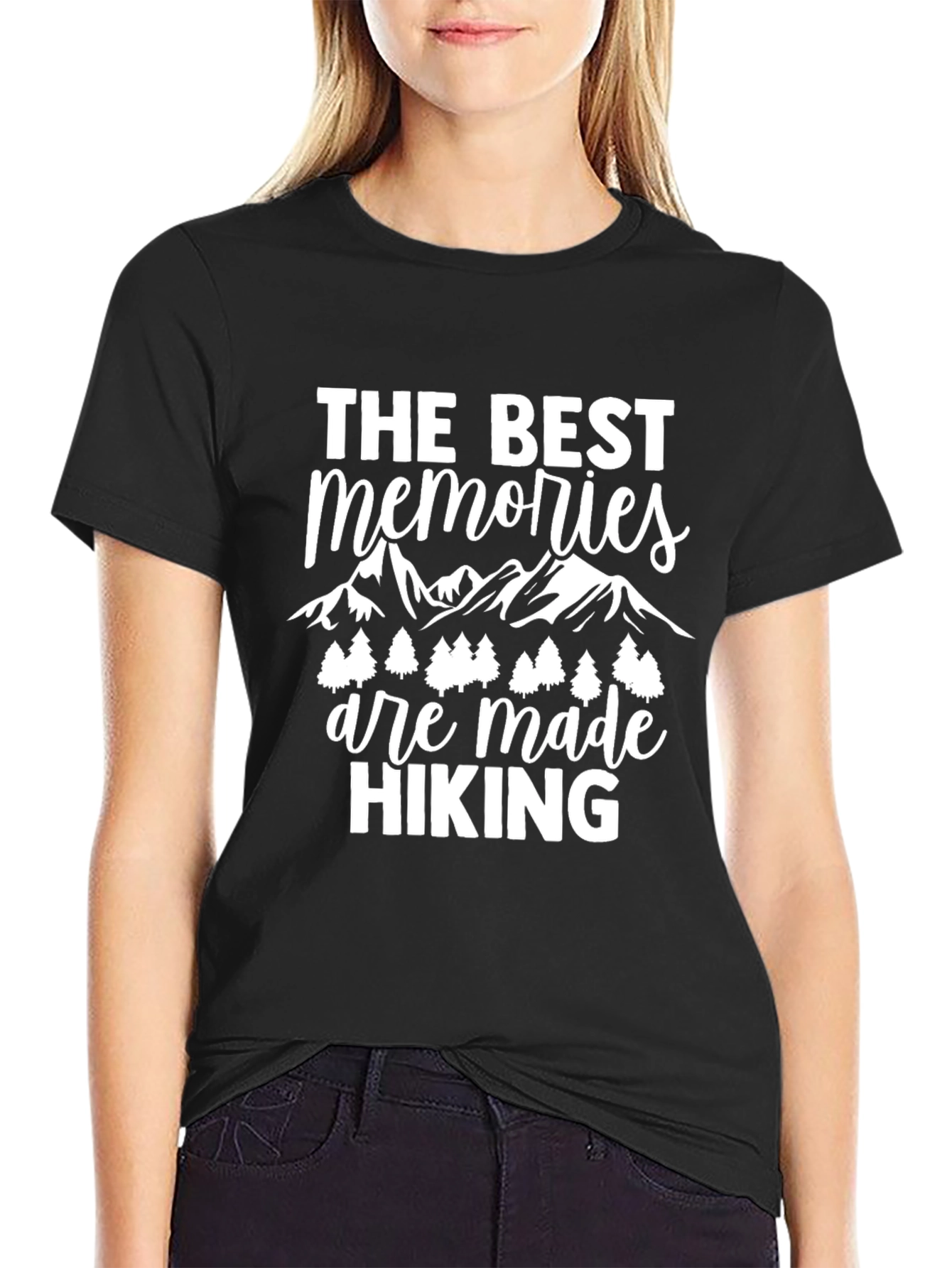 Hiking Memories Black T-Shirt
