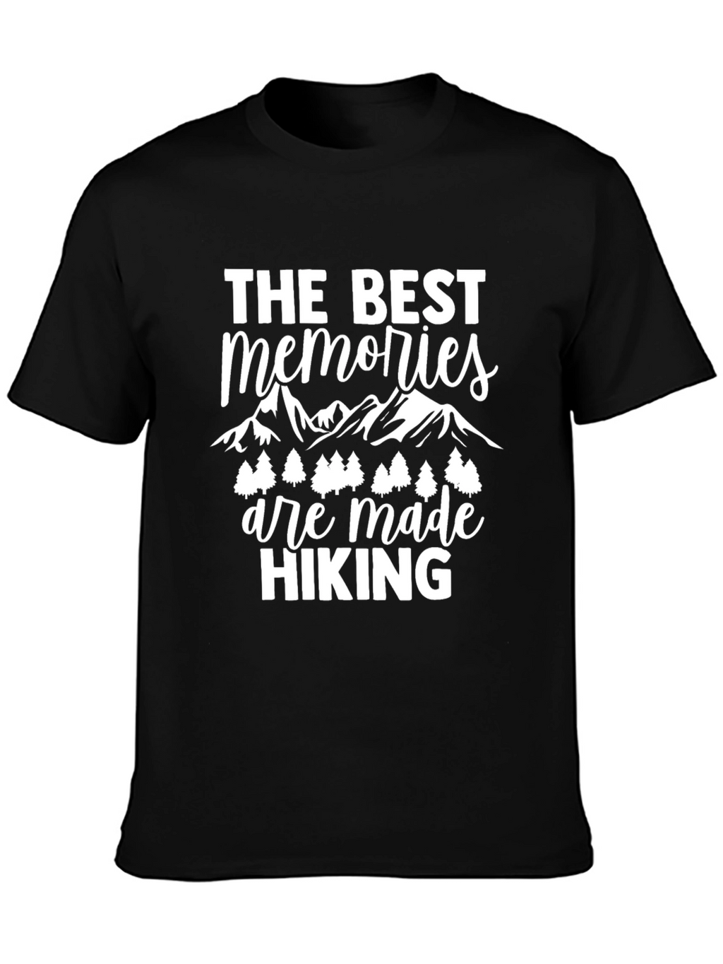 Hiking Memories Black T-Shirt