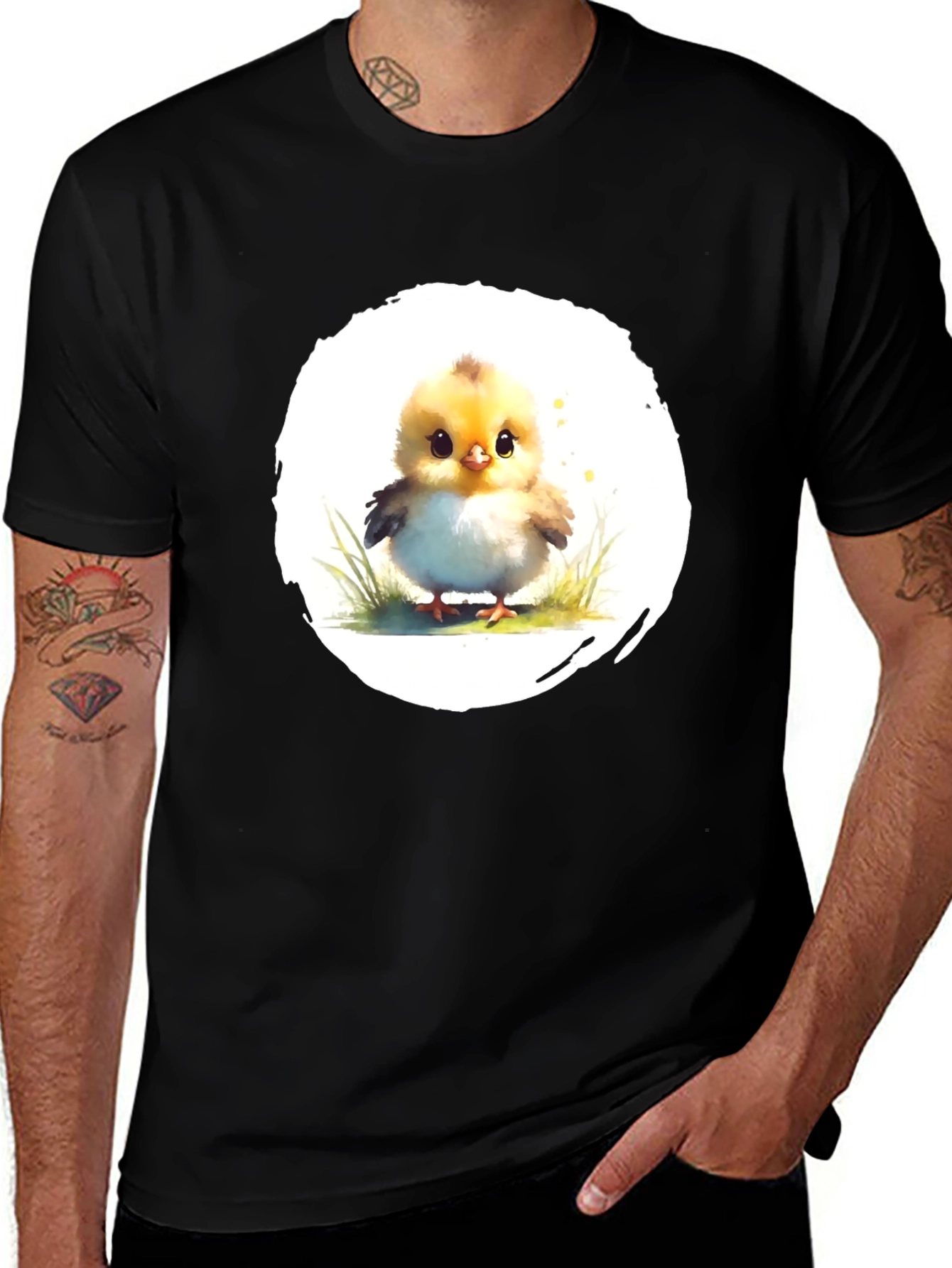 Cute Chick Graphic T-Shirt - Soft Cotton Tee