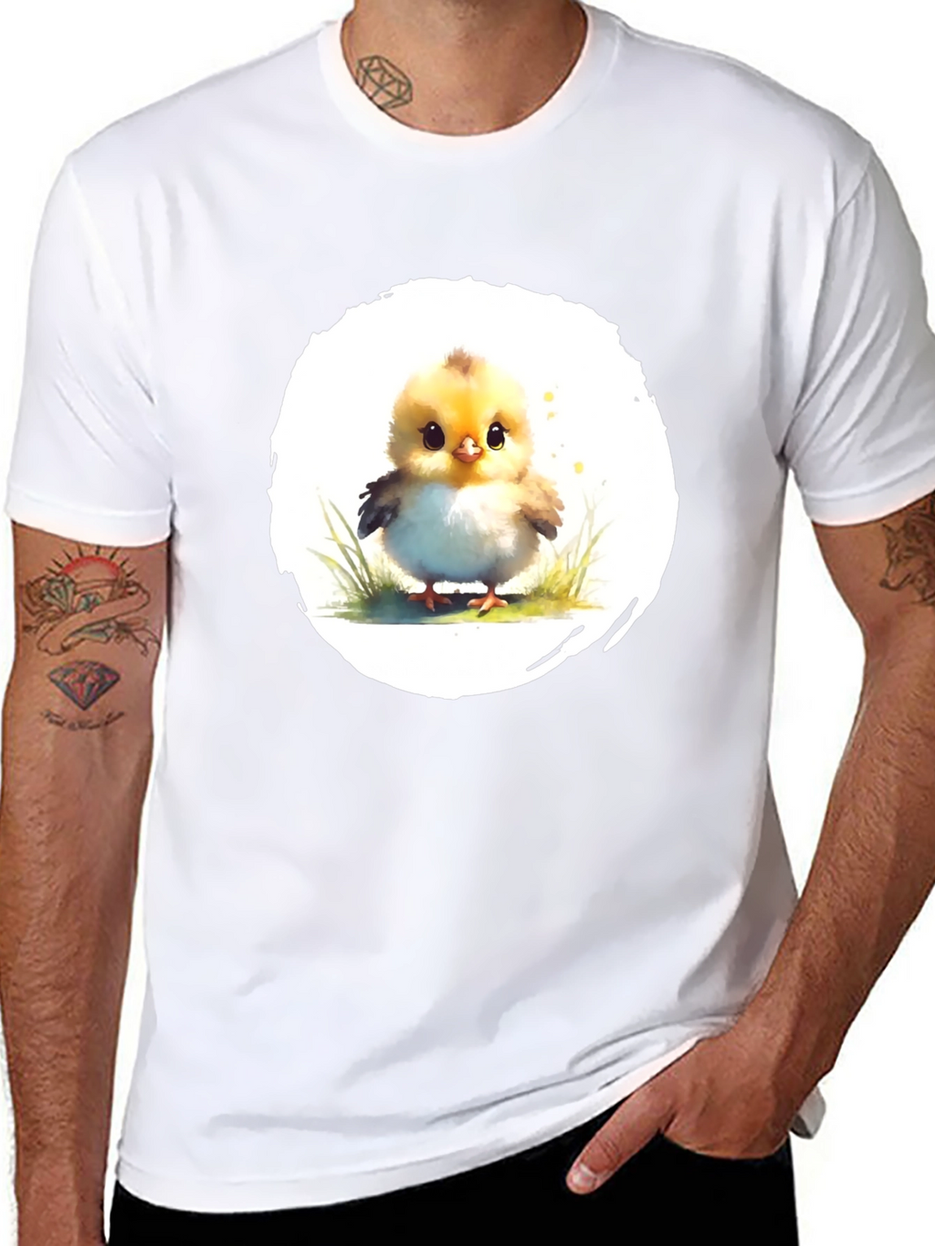 Cute Chick Graphic T-Shirt - Soft Cotton Tee