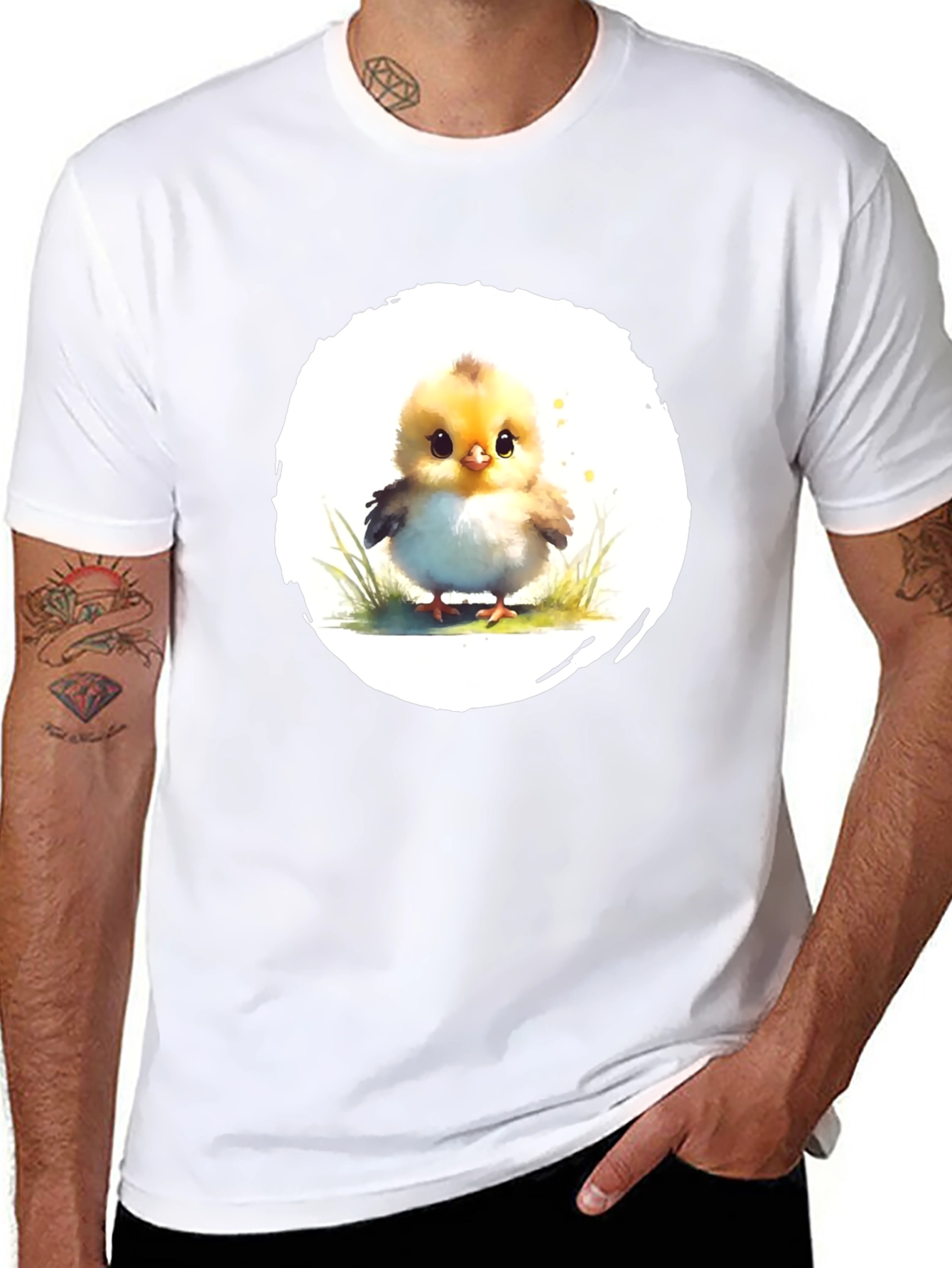 Cute Chick Graphic T-Shirt - Soft Cotton Tee