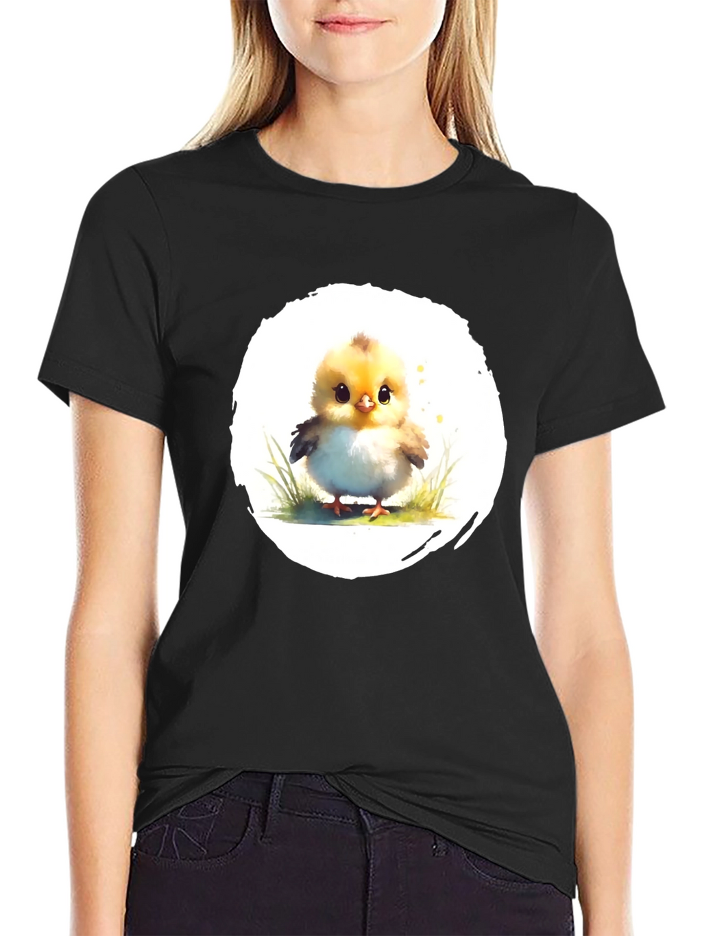 Cute Chick Graphic T-Shirt - Soft Cotton Tee