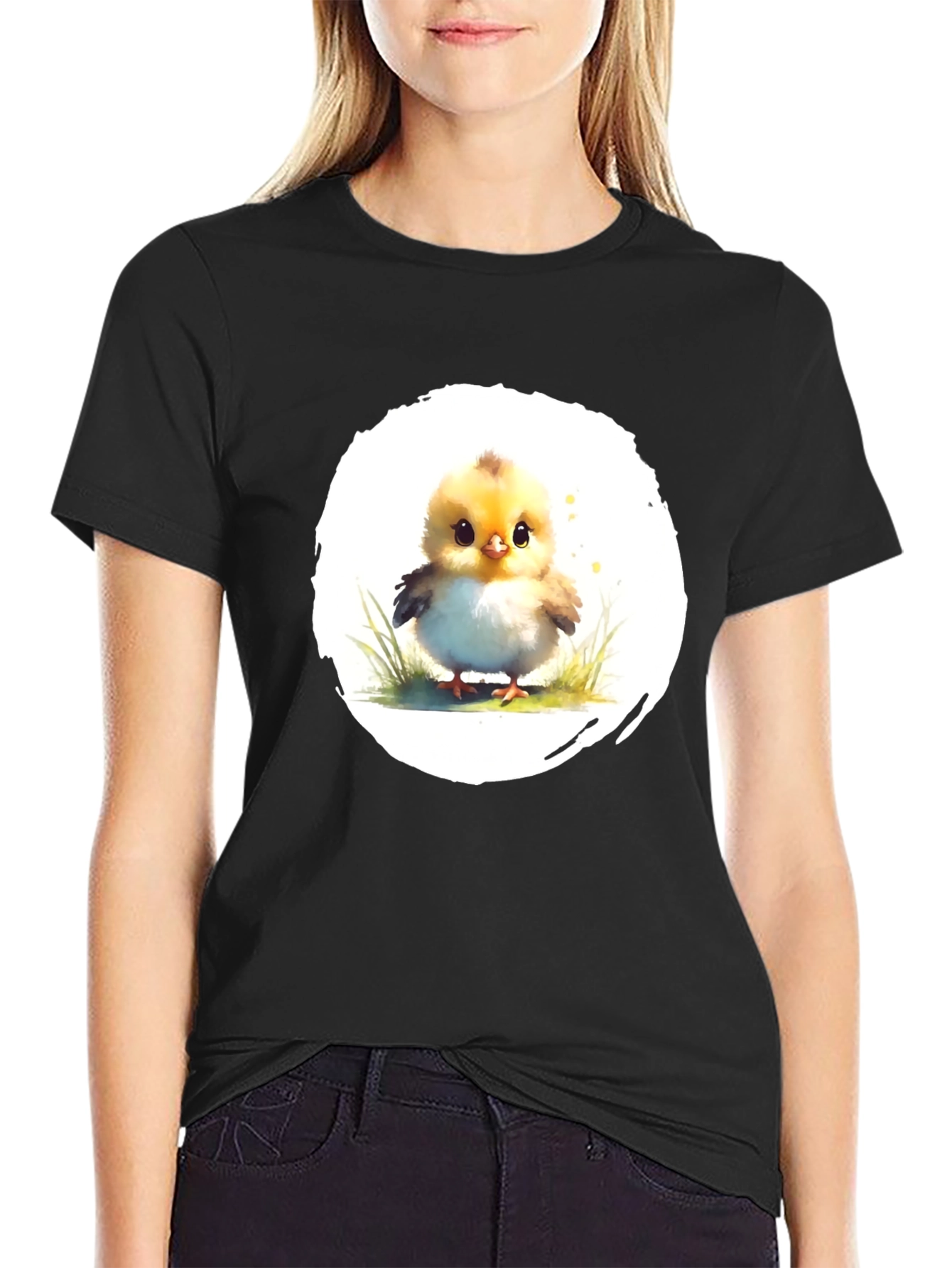 Cute Chick Graphic T-Shirt - Soft Cotton Tee
