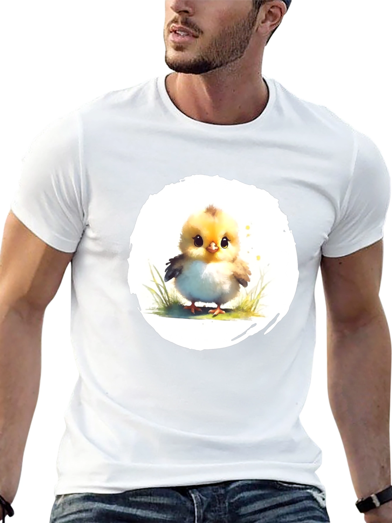 Cute Chick Graphic T-Shirt - Soft Cotton Tee