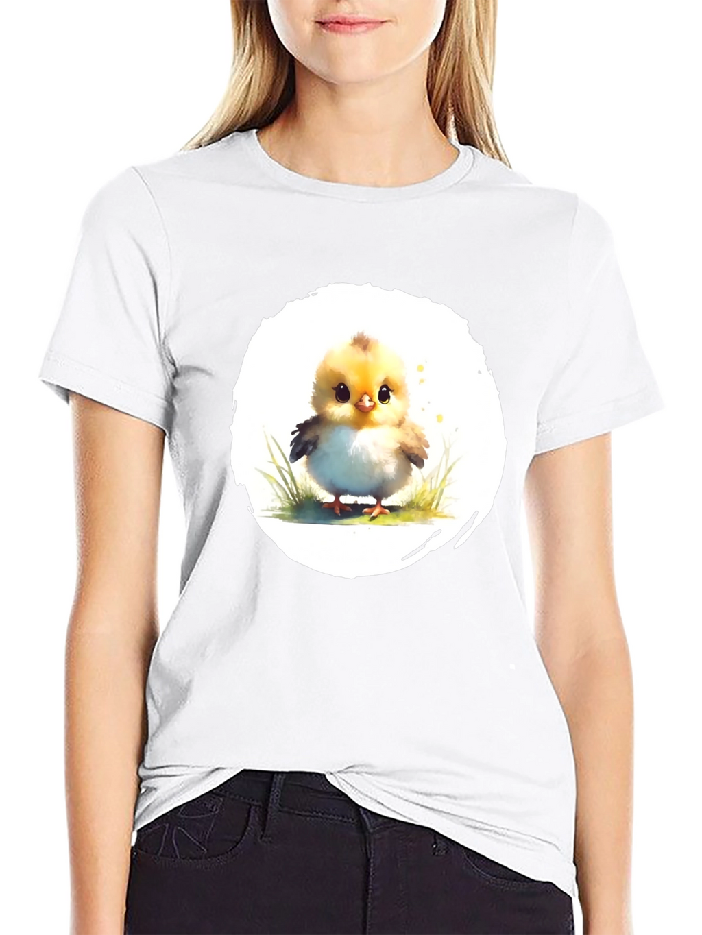 Cute Chick Graphic T-Shirt - Soft Cotton Tee
