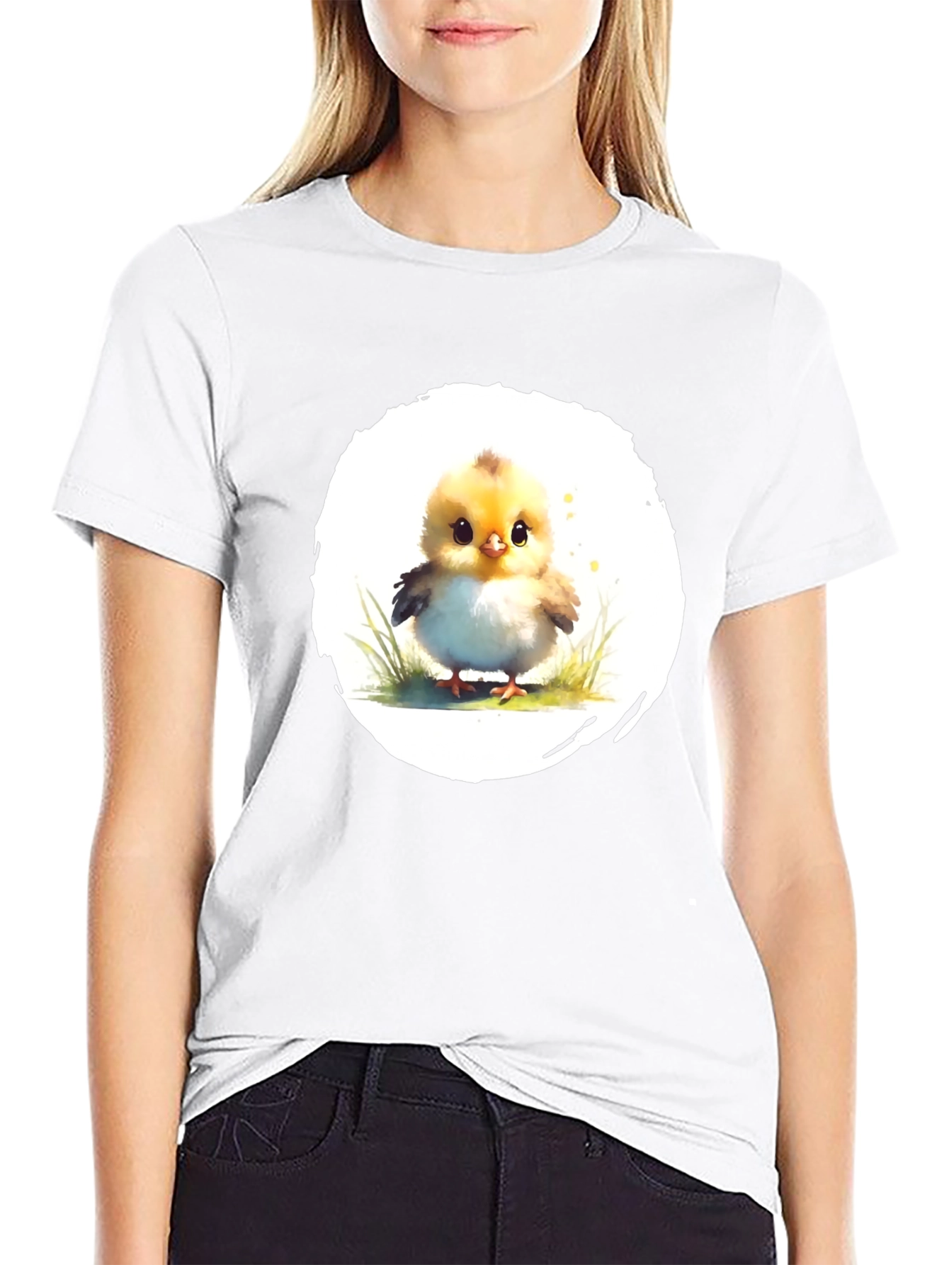 Cute Chick Graphic T-Shirt - Soft Cotton Tee