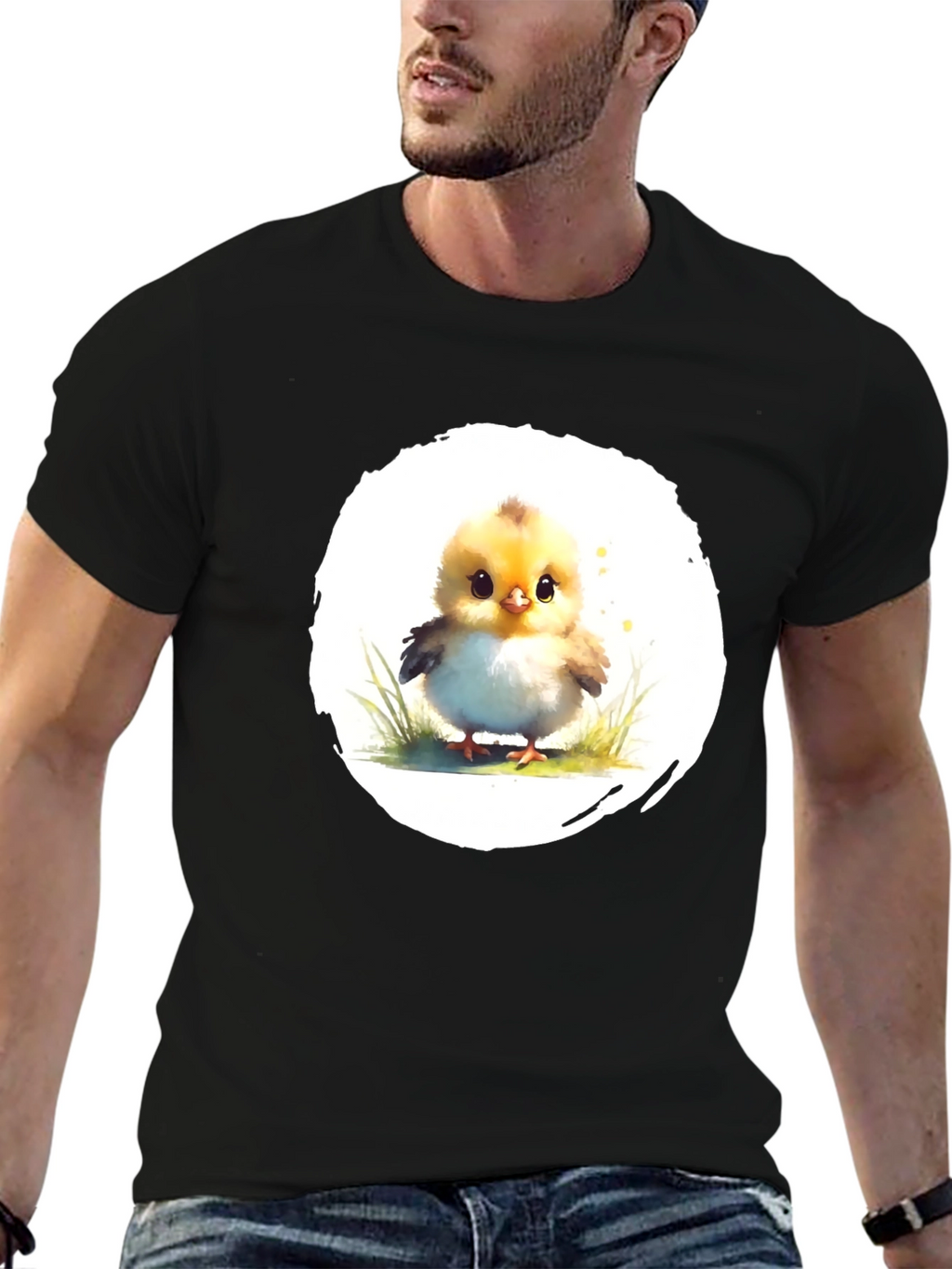 Cute Chick Graphic T-Shirt - Soft Cotton Tee