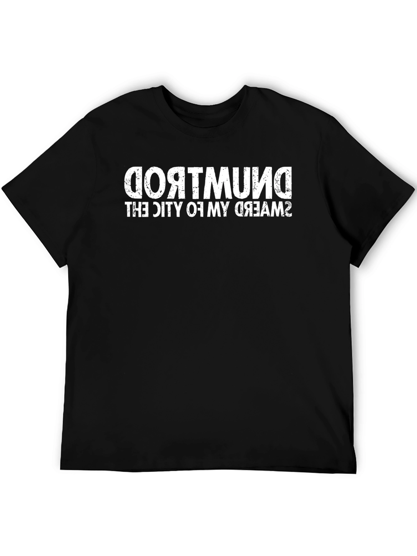 Dortmund Dream City Tee - Black Graphic T-Shirt